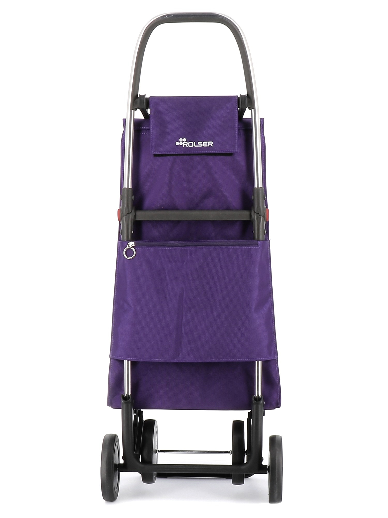 Imagen 3 de Carro de la compra Akanto MF 4 Ruedas Plegable Rolser - Rojo Morado