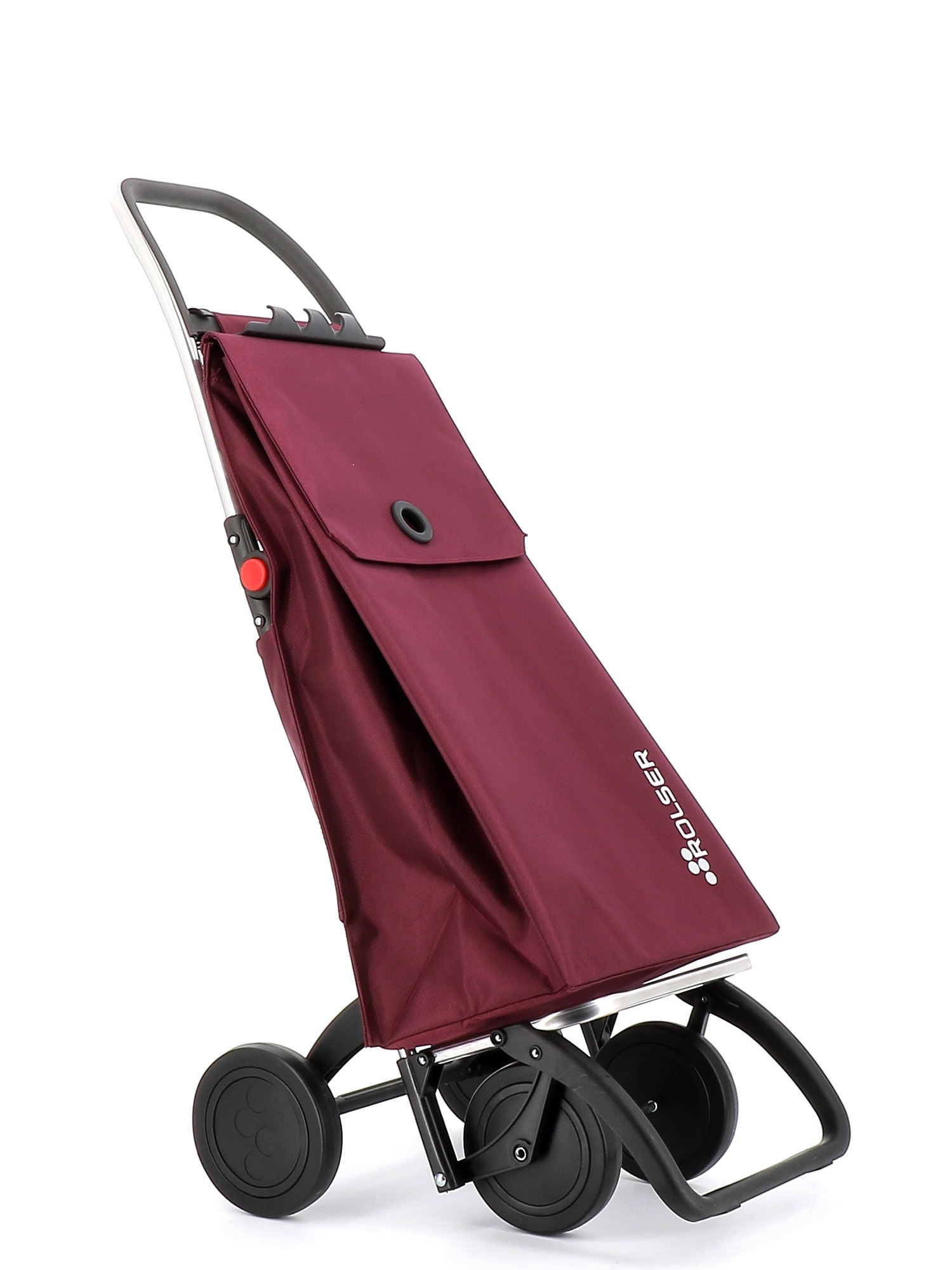 Imagen 5 de Carro de la compra Akanto MF 4 Ruedas Plegable Rolser - Burdeos Burdeos