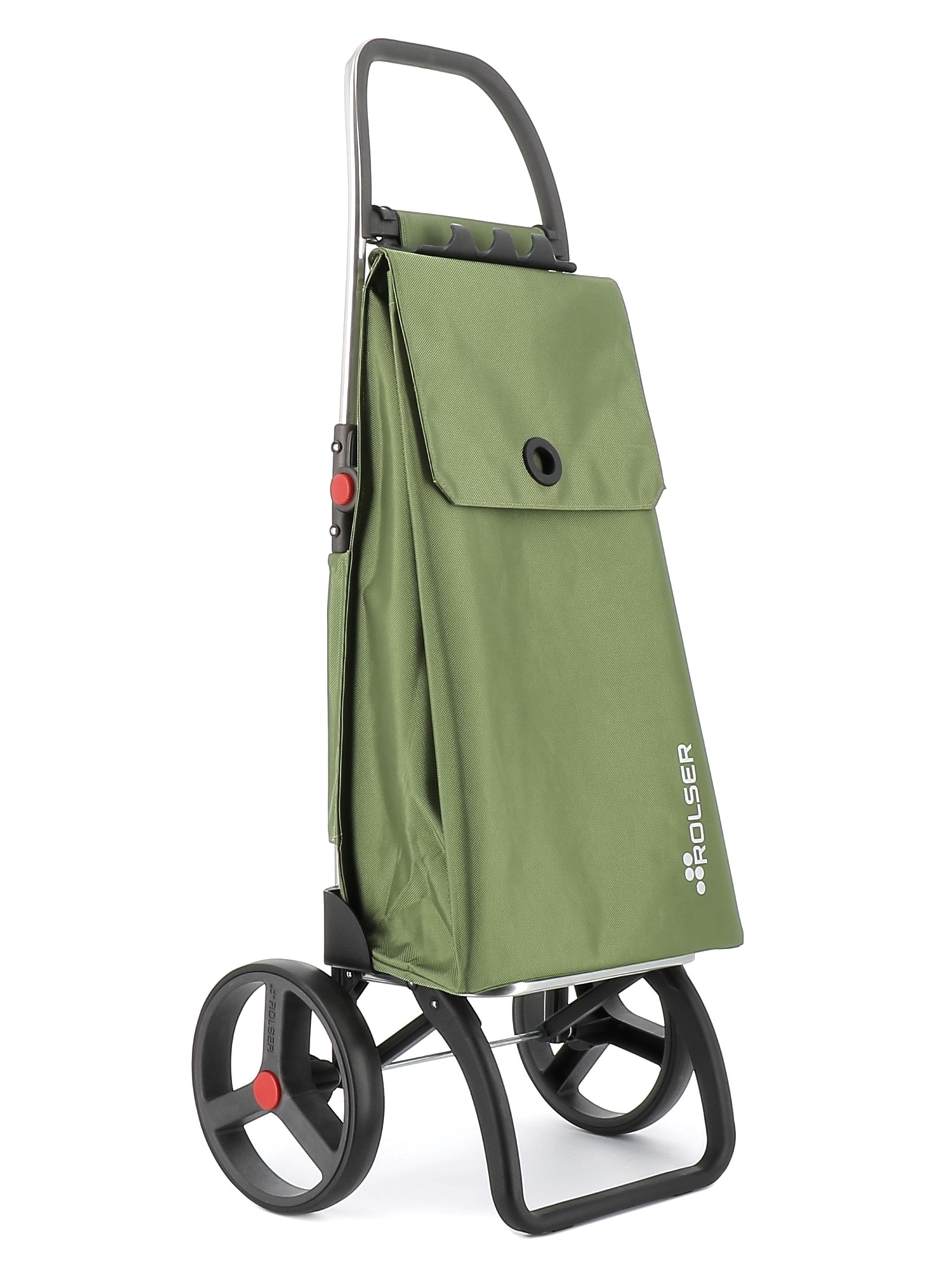 Rolser - Carro de la compra Akanto MF 2 Ruedas Grandes Plegable Rolser.