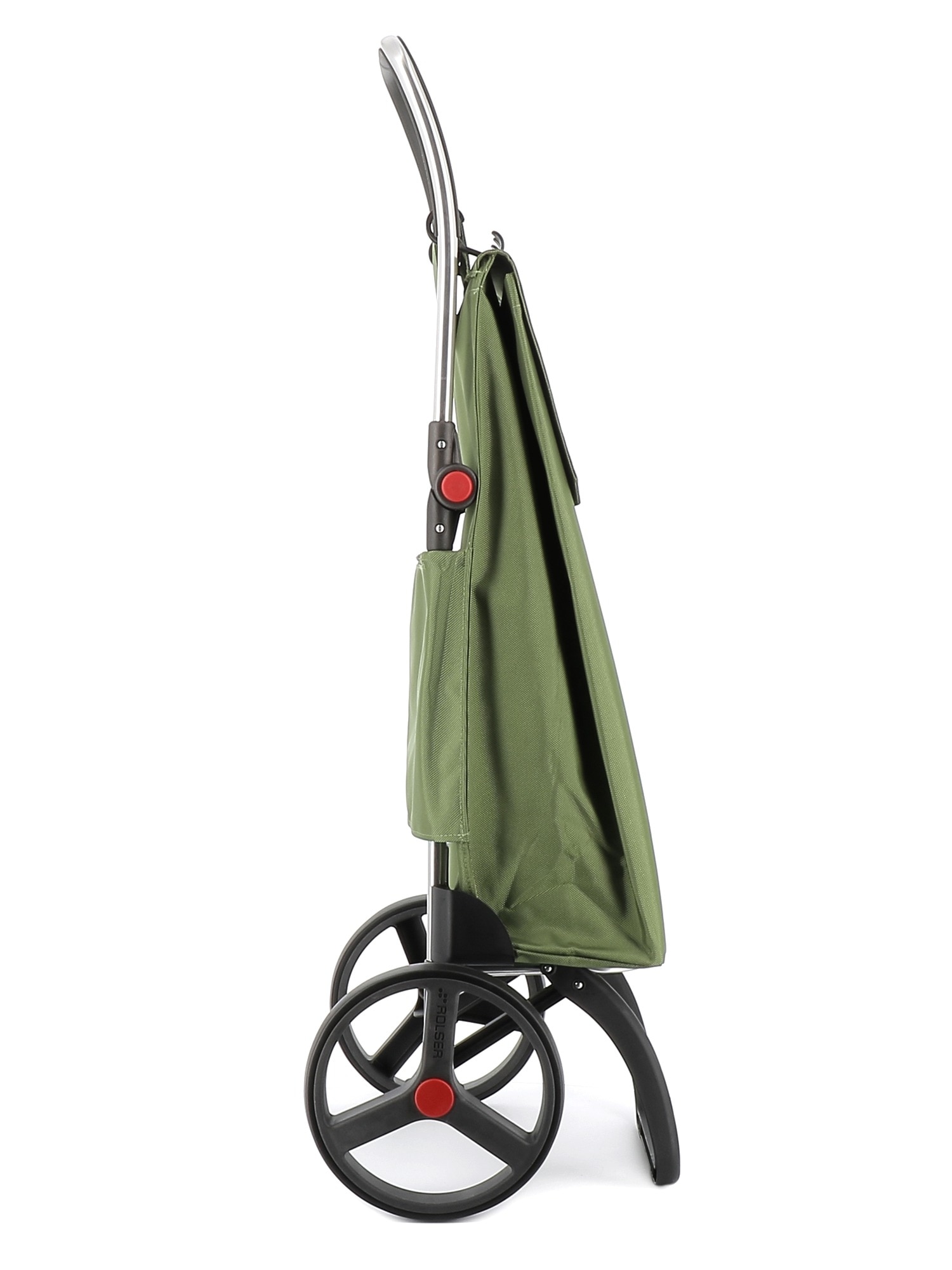 Imagen 2 de Carro de la compra Akanto MF 2 Ruedas Grandes Plegable Rolser - Kaki Kaki