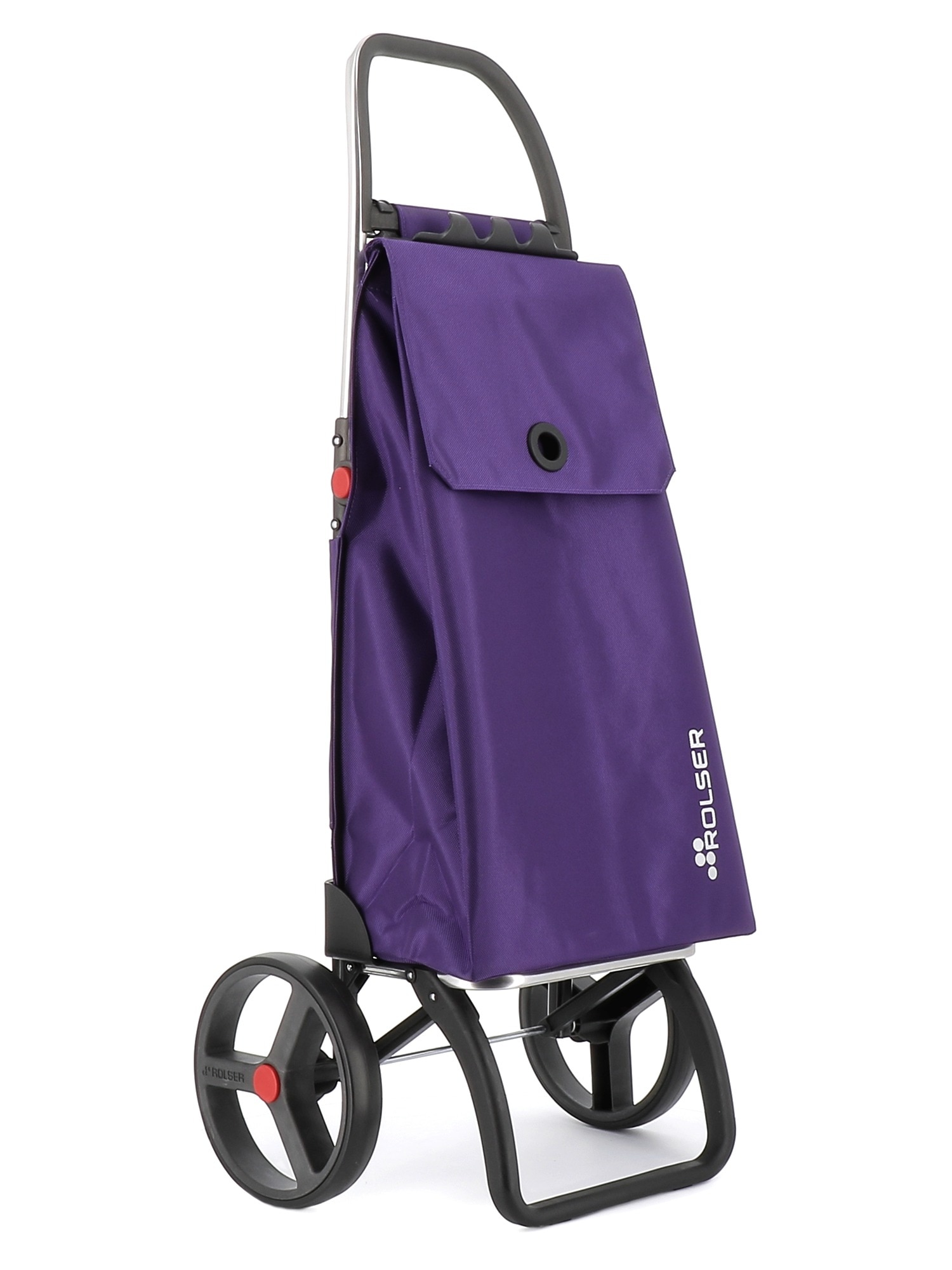 Rolser - Carro de la compra Akanto MF 2 Ruedas Grandes Plegable Rolser.