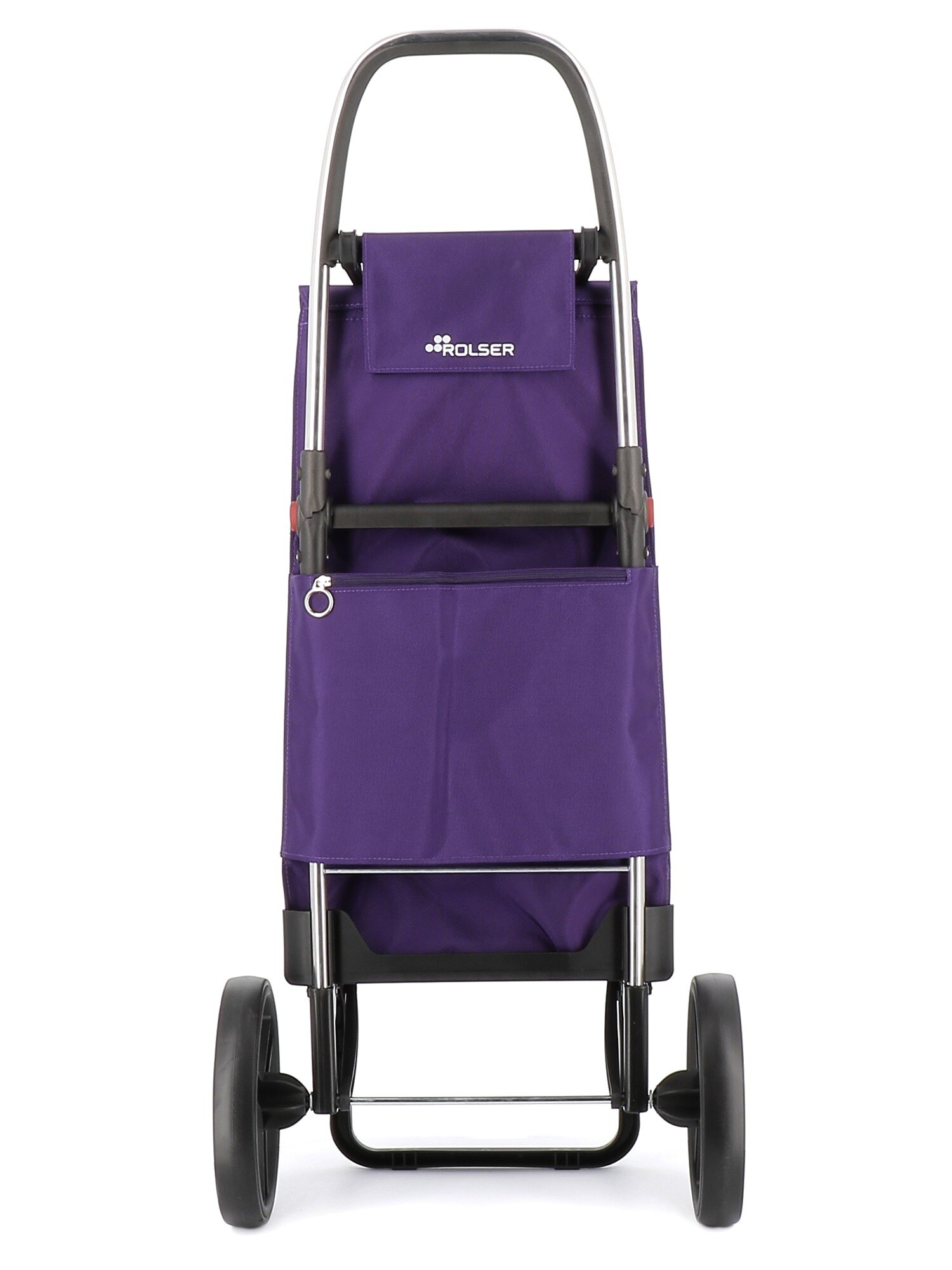 Imagen 3 de Carro de la compra Akanto MF 2 Ruedas Grandes Plegable Rolser - Naranja Morado