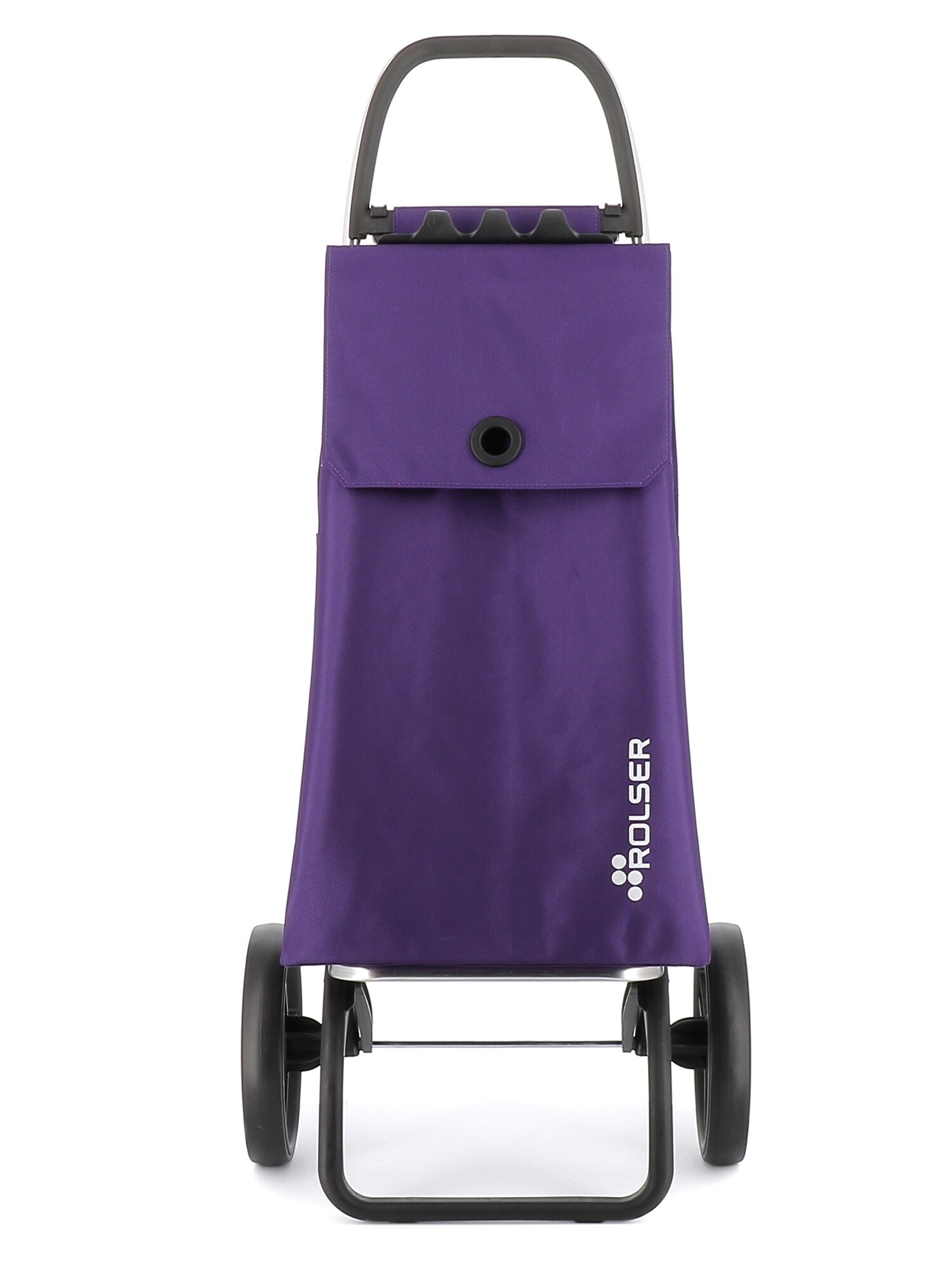 Imagen 4 de Carro de la compra Akanto MF 2 Ruedas Grandes Plegable Rolser - Naranja Morado