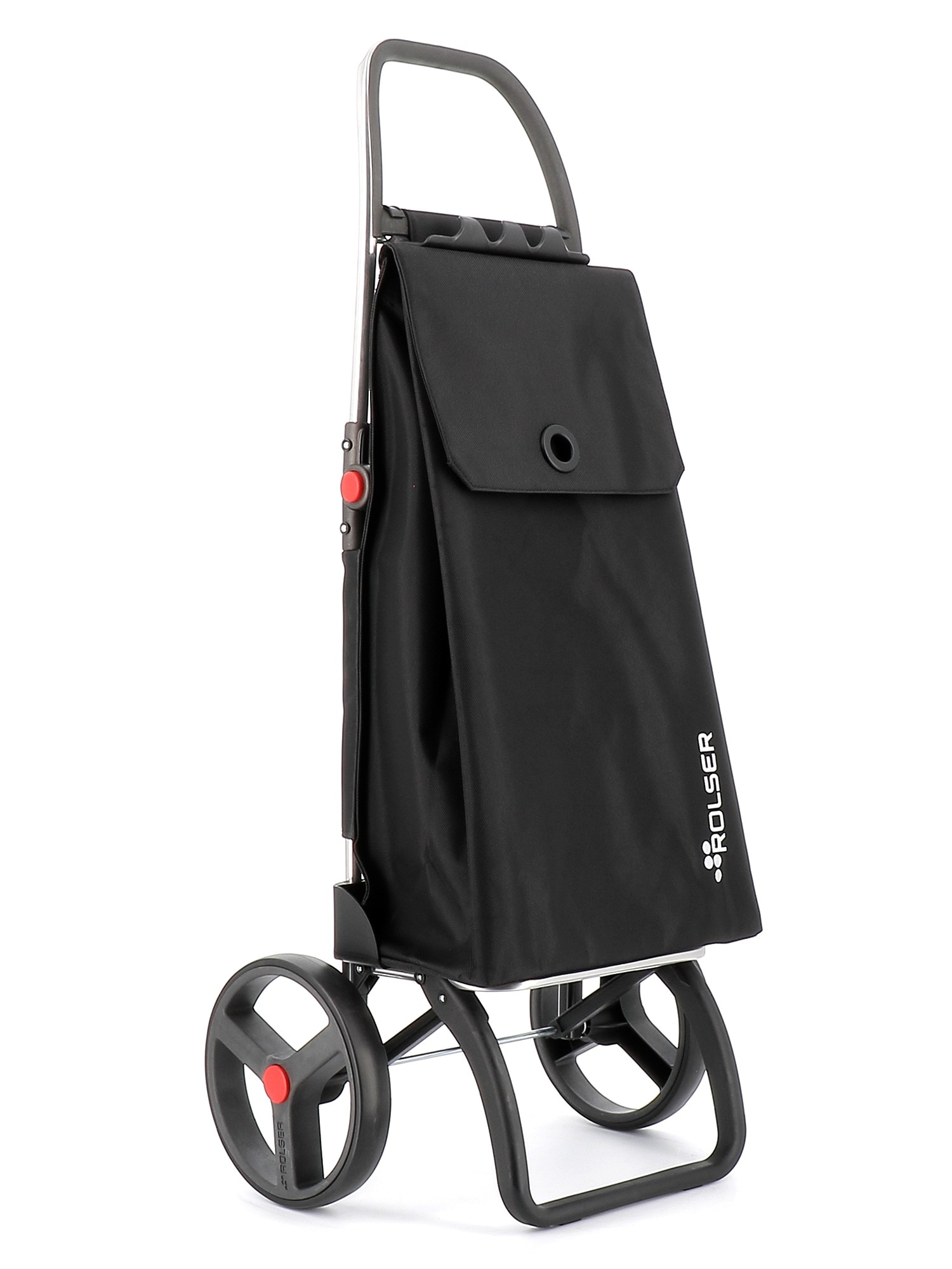 Rolser - Carro de la compra Akanto MF 2 Ruedas Grandes Plegable Rolser.