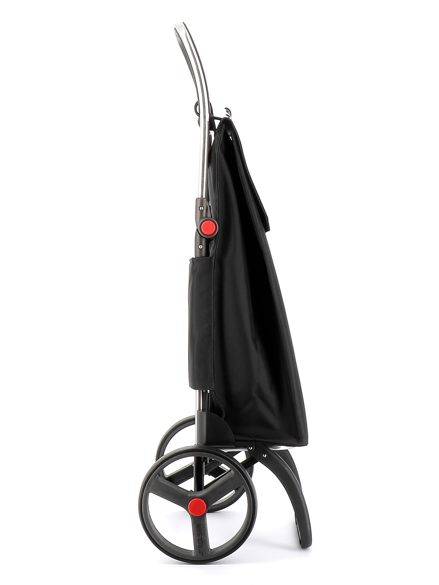 Imagen 2 de Carro de la compra Akanto MF 2 Ruedas Grandes Plegable Rolser - Negro Negro