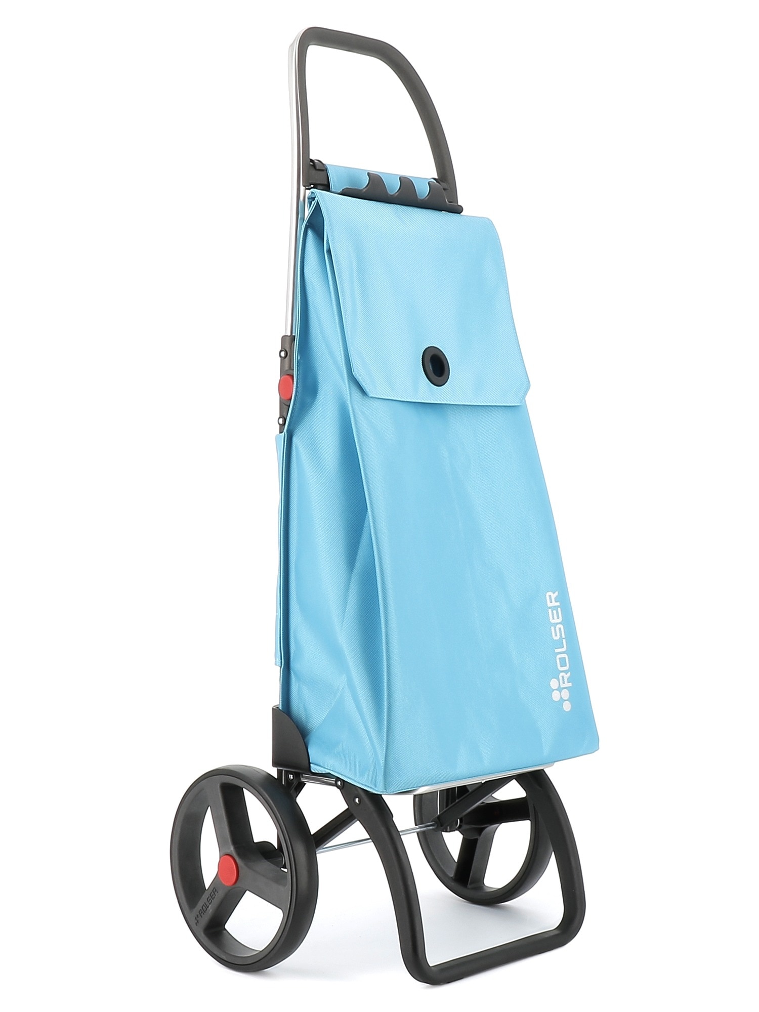 Rolser - Carro de la compra Akanto MF 2 Ruedas Grandes Plegable Rolser.