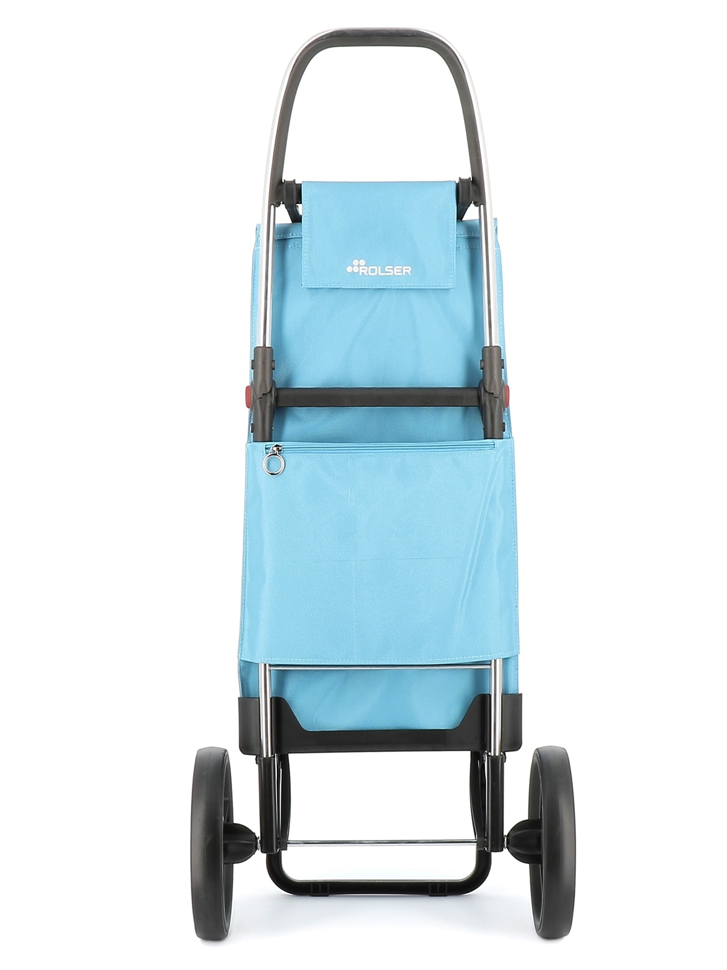 Imagen 3 de Carro de la compra Akanto MF 2 Ruedas Grandes Plegable Rolser - Celeste Celeste