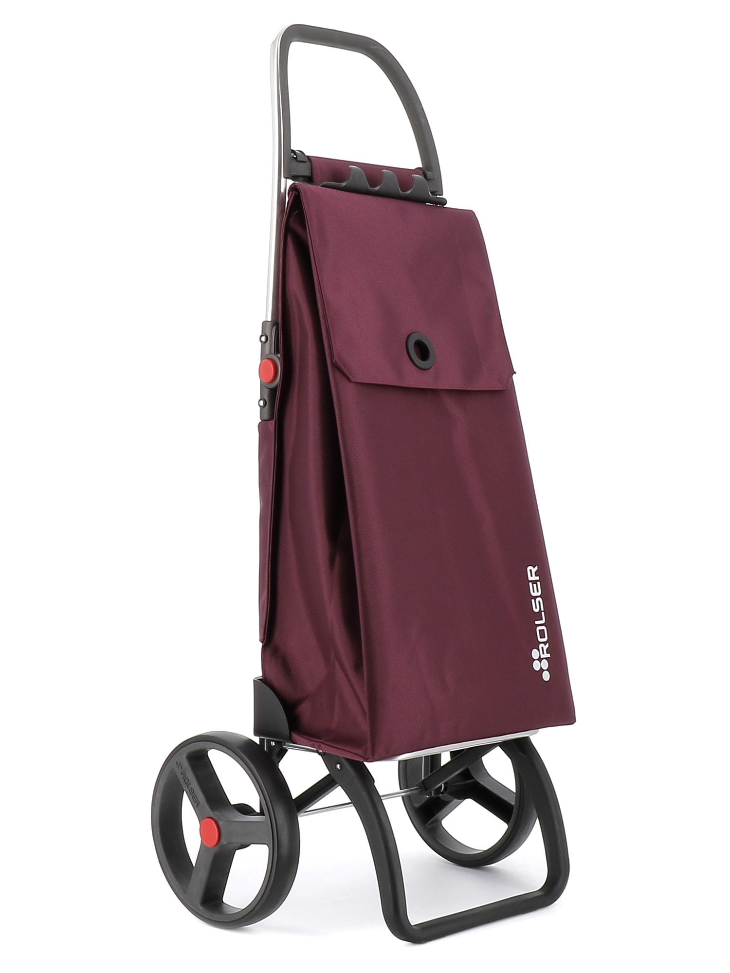 Rolser - Carro de la compra Akanto MF 2 Ruedas Grandes Plegable Rolser.