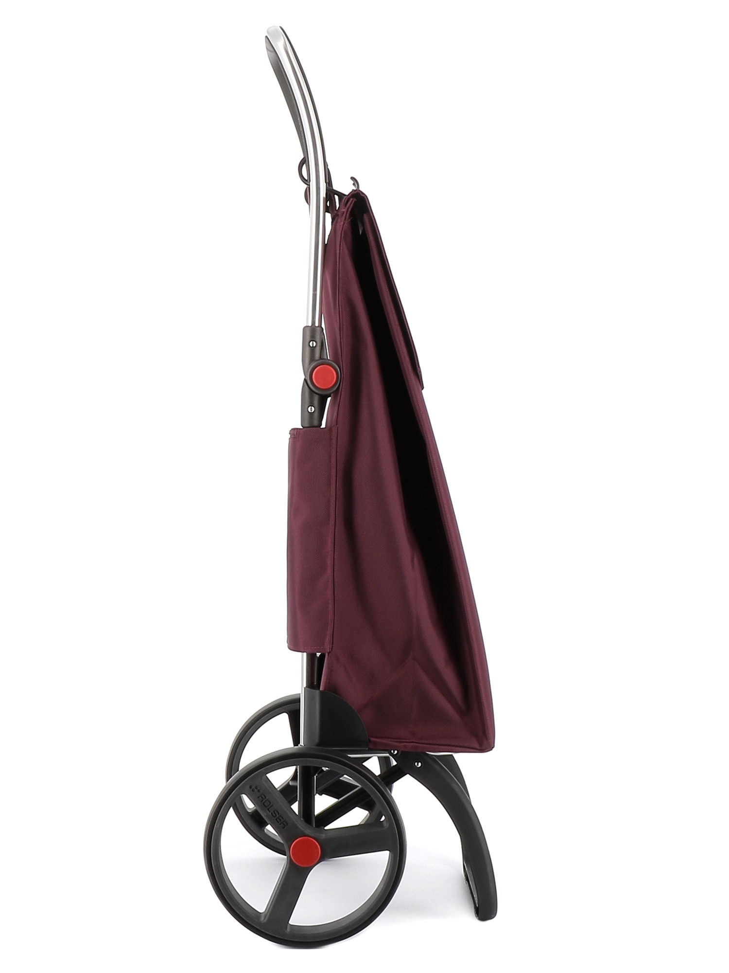 Imagen 2 de Carro de la compra Akanto MF 2 Ruedas Grandes Plegable Rolser - Burdeos Burdeos