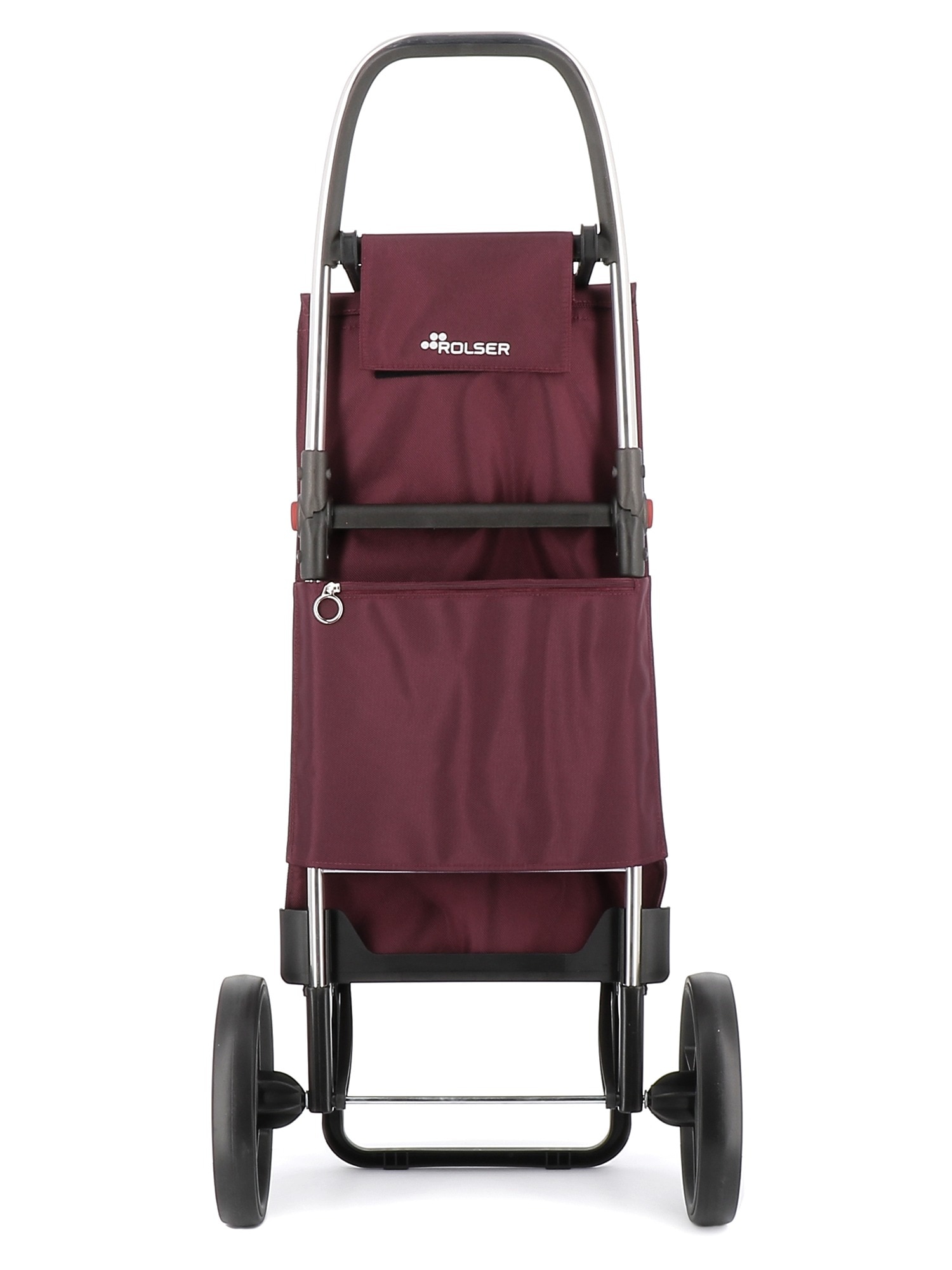 Imagen 3 de Carro de la compra Akanto MF 2 Ruedas Grandes Plegable Rolser - Burdeos Burdeos