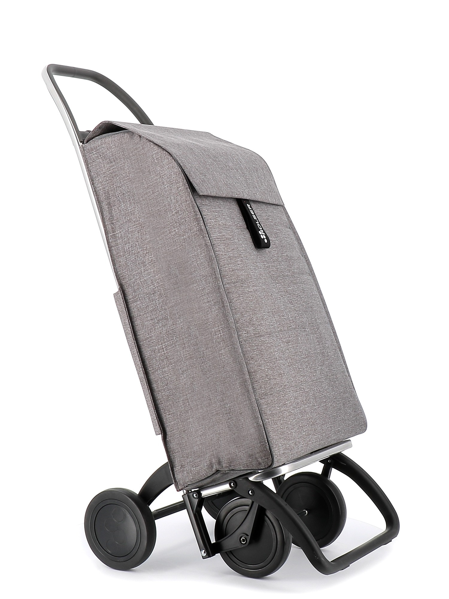 Imagen 5 de Carro de la compra Jolie Tweed 4 Ruedas Rolser - Gris Gris