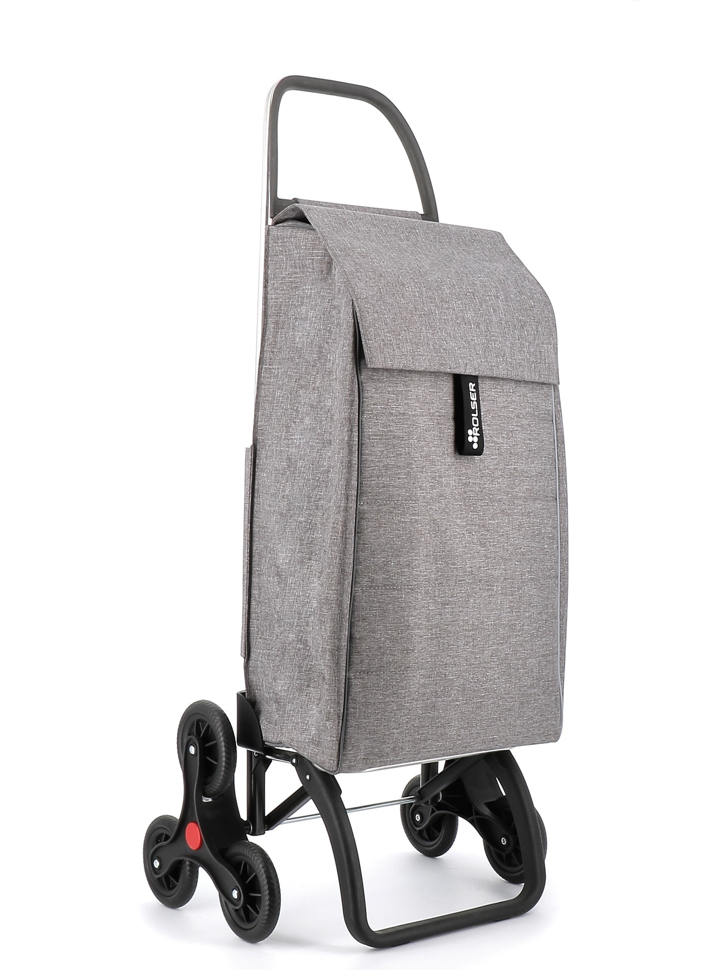 Imagen 1 de Carro de la compra Jolie Tweed 6 Ruedas Sube Escaleras Rolser - Gris Gris