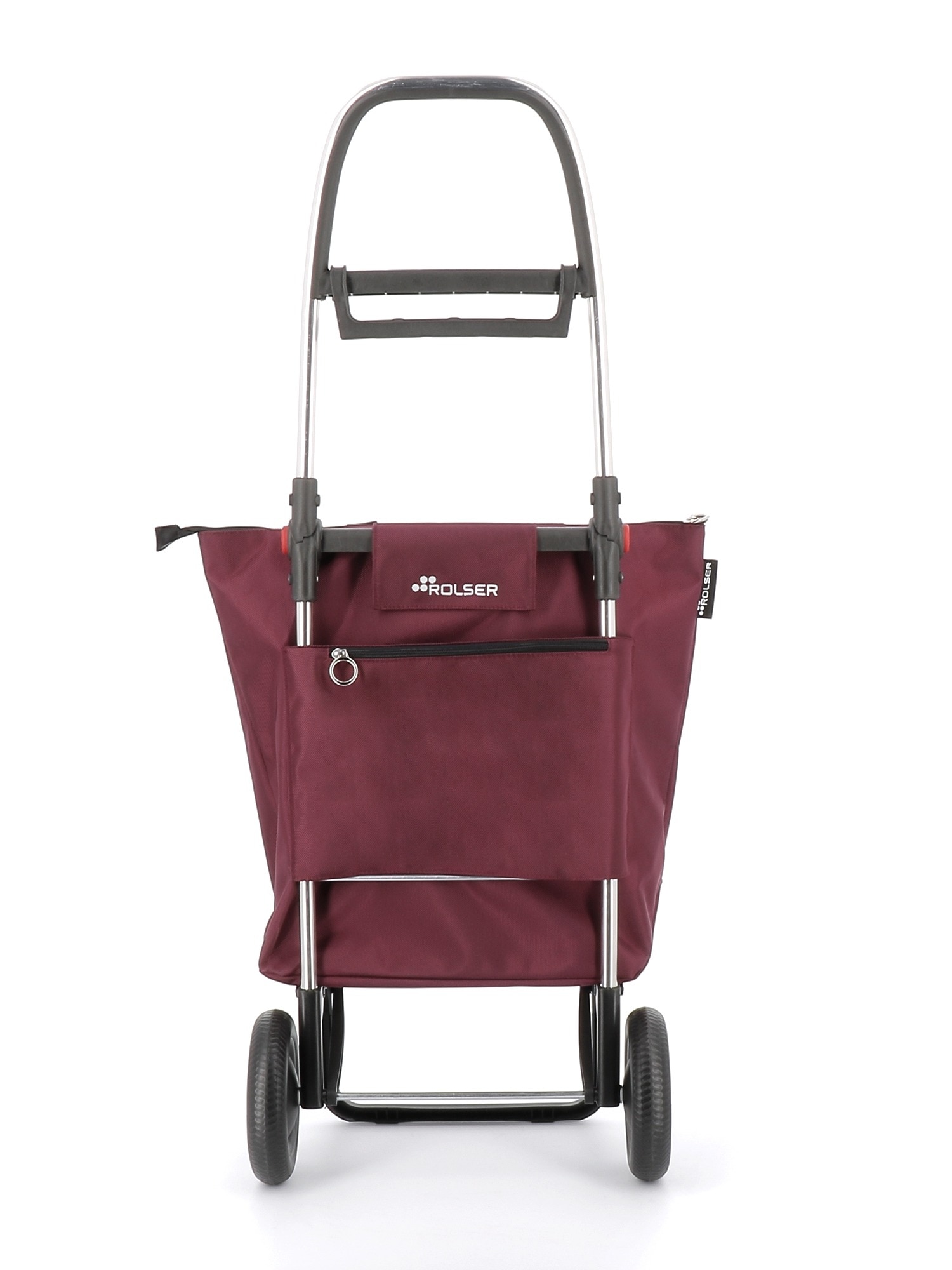 Imagen 3 de Carro de la compra Mini Bag Plus MF 2 Ruedas Plegable Rolser - Burdeos Burdeos