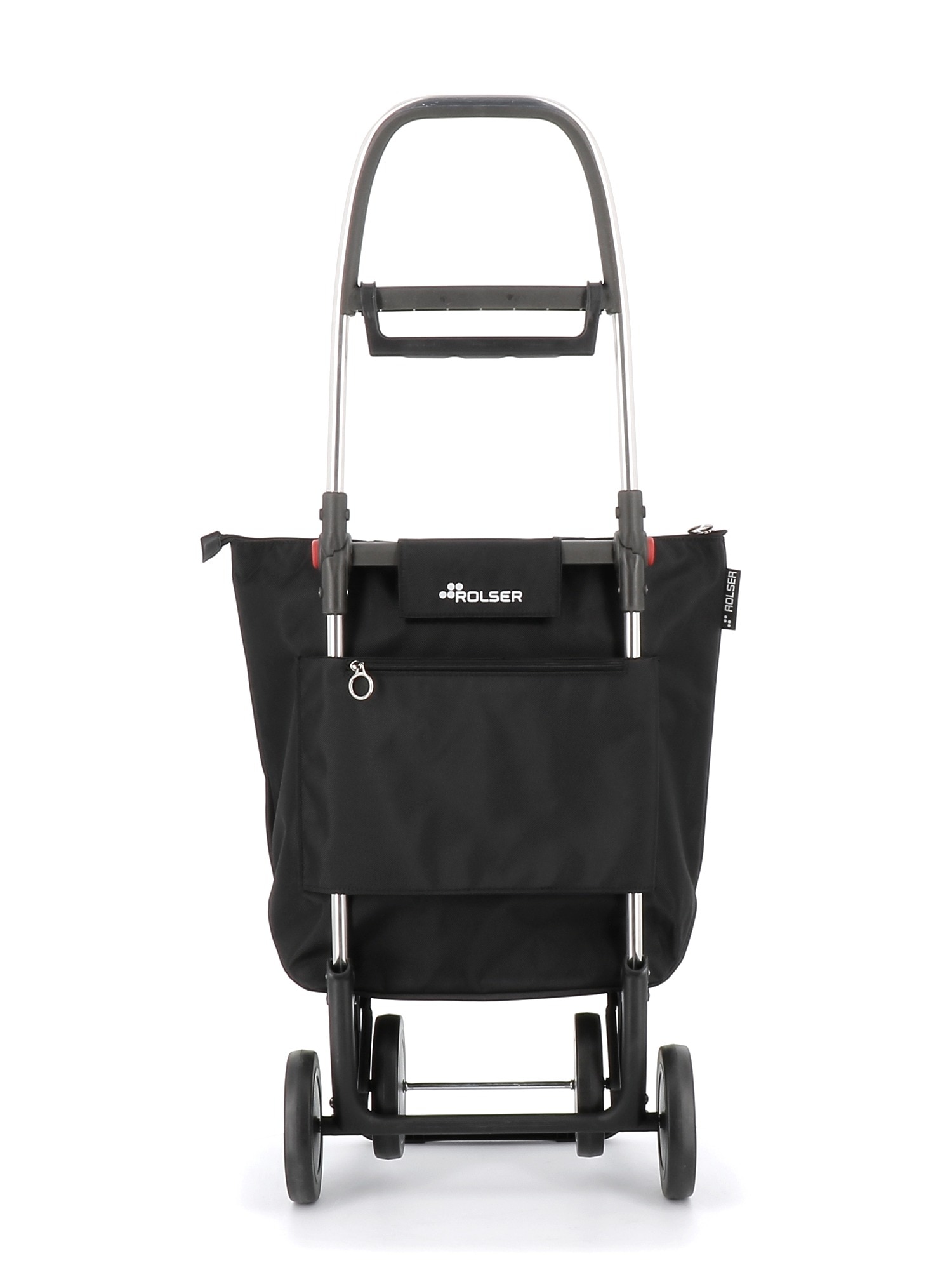 Carro de la compra Mini Bag Plus MF 4 Ruedas Plegable Rolser - Negro Negro-2