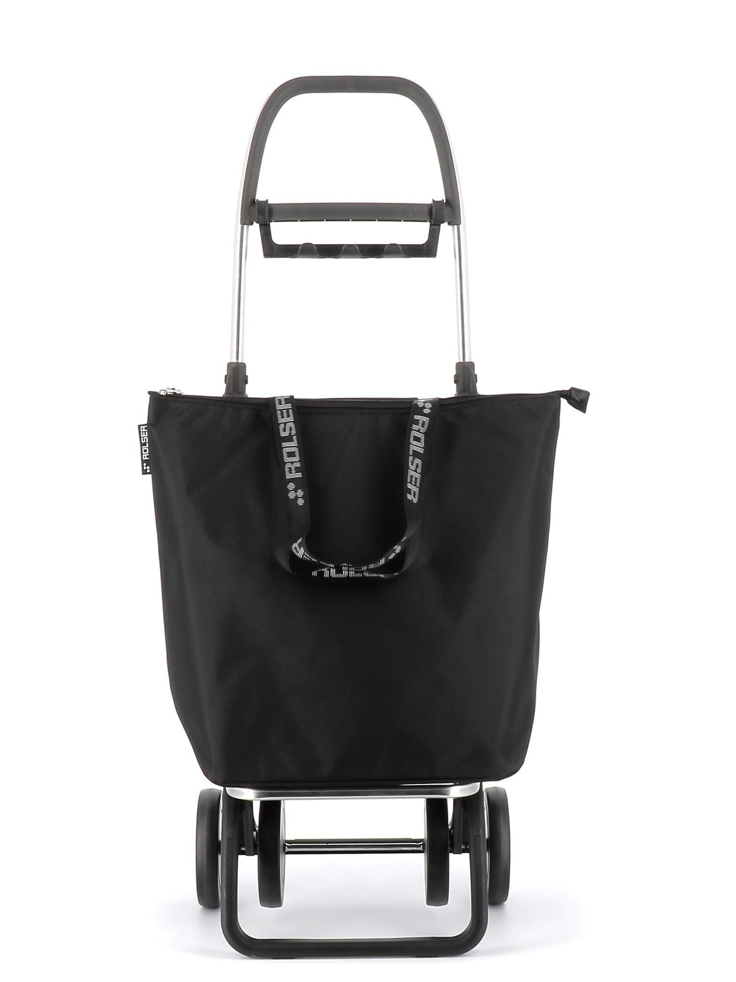 Carro de la compra Mini Bag Plus MF 4 Ruedas Plegable Rolser - Negro Negro-5