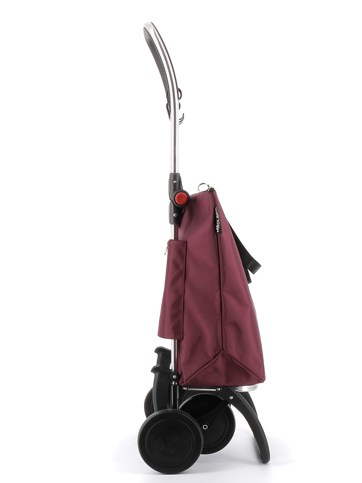Carro de la compra Mini Bag Plus MF 4 Ruedas Plegable Rolser - Burdeos Burdeos-2