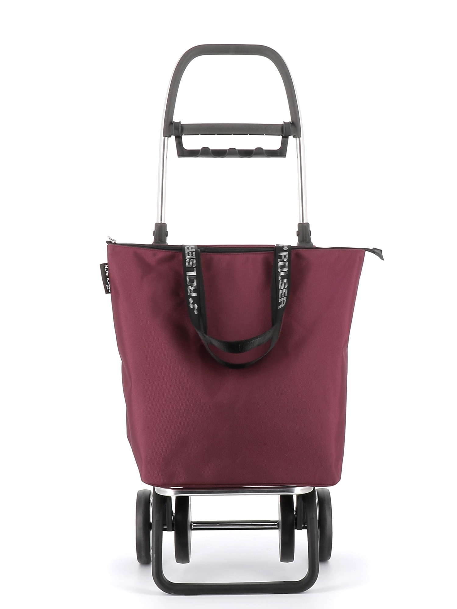 Carro de la compra Mini Bag Plus MF 4 Ruedas Plegable Rolser - Burdeos Burdeos-4
