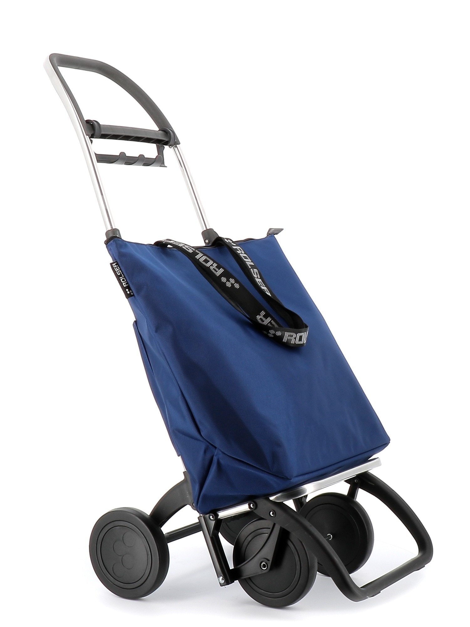 Carro de la compra Mini Bag Plus MF 4 Ruedas Plegable Rolser - Azul Azul-3