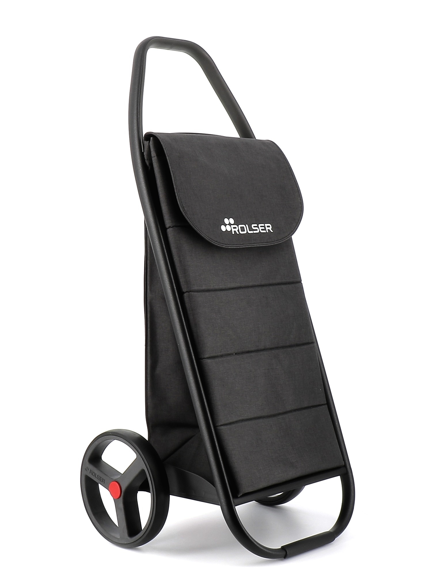 Rolser - Carro de la compra Com Tweed Polar 8 Black Tube Rolser.