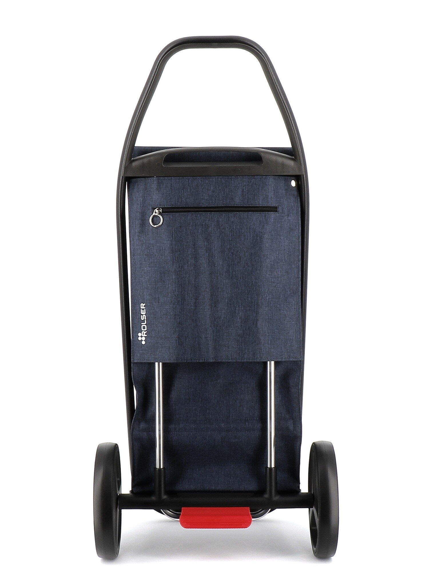 Imagen 3 de Carro de la compra COM Tweed Black Tube 2 Ruedas Grandes Rolser - Azul marino Azul marino