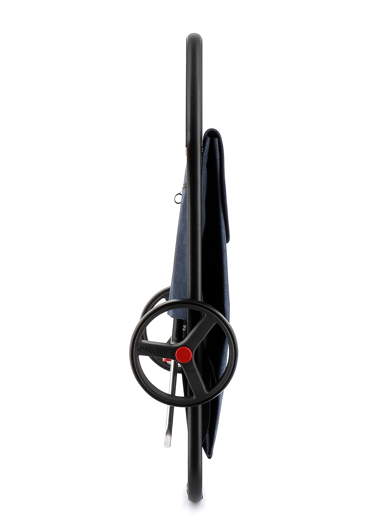 Imagen 5 de Carro de la compra COM Tweed Black Tube 2 Ruedas Grandes Rolser - Azul marino Azul marino