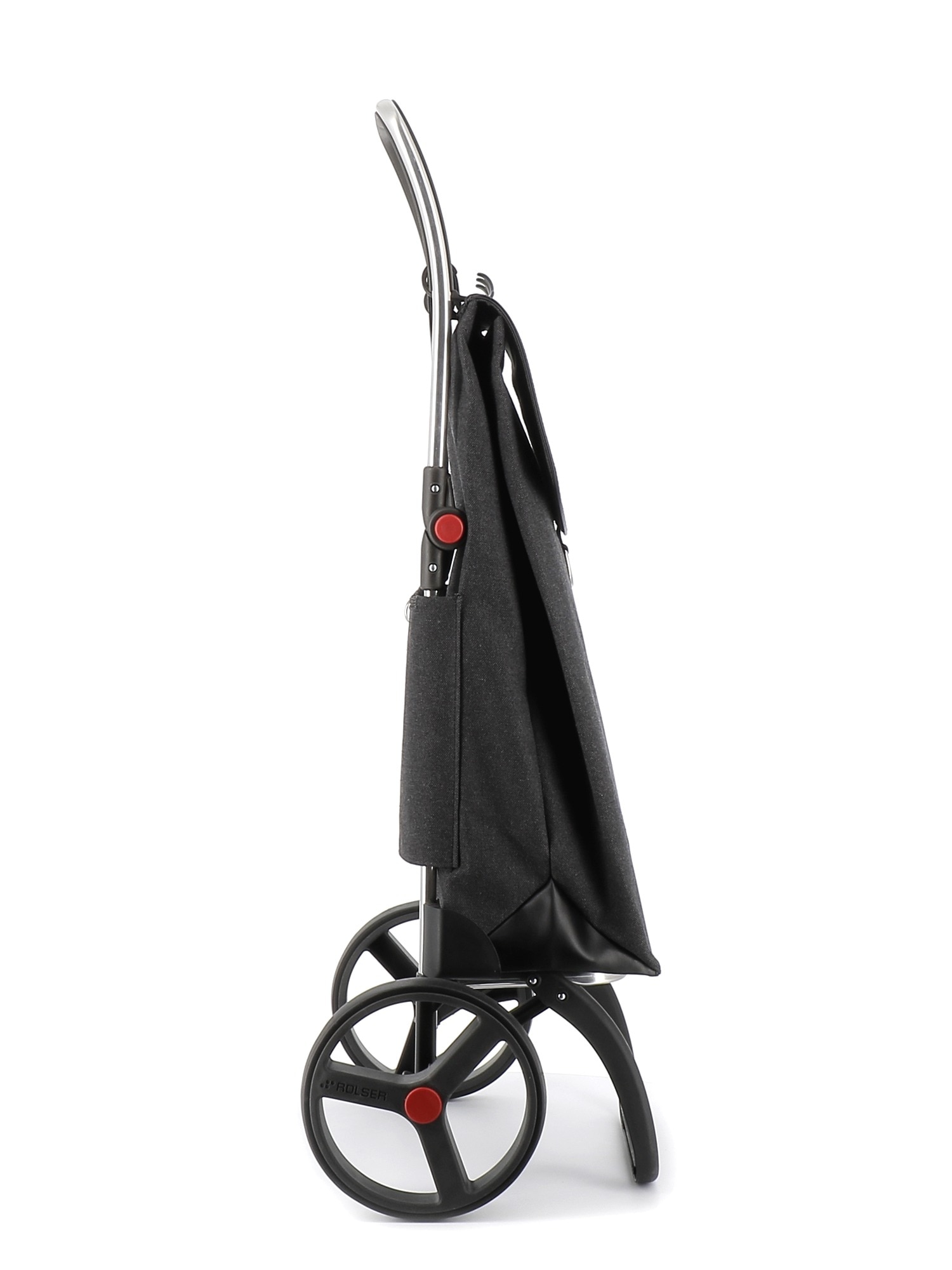 Imagen 2 de Carro de la compra EcoPep 2 Ruedas Grandes Plegable Rolser - Negro Negro