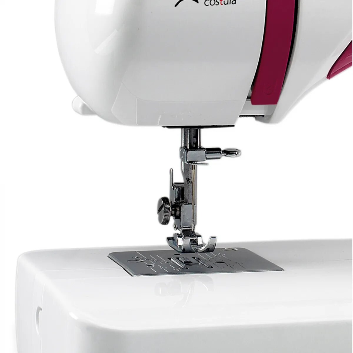 Imagen 2 de Máquina de coser Jata MC695 portátil con 13 diseños de puntada - Blanco Blanco