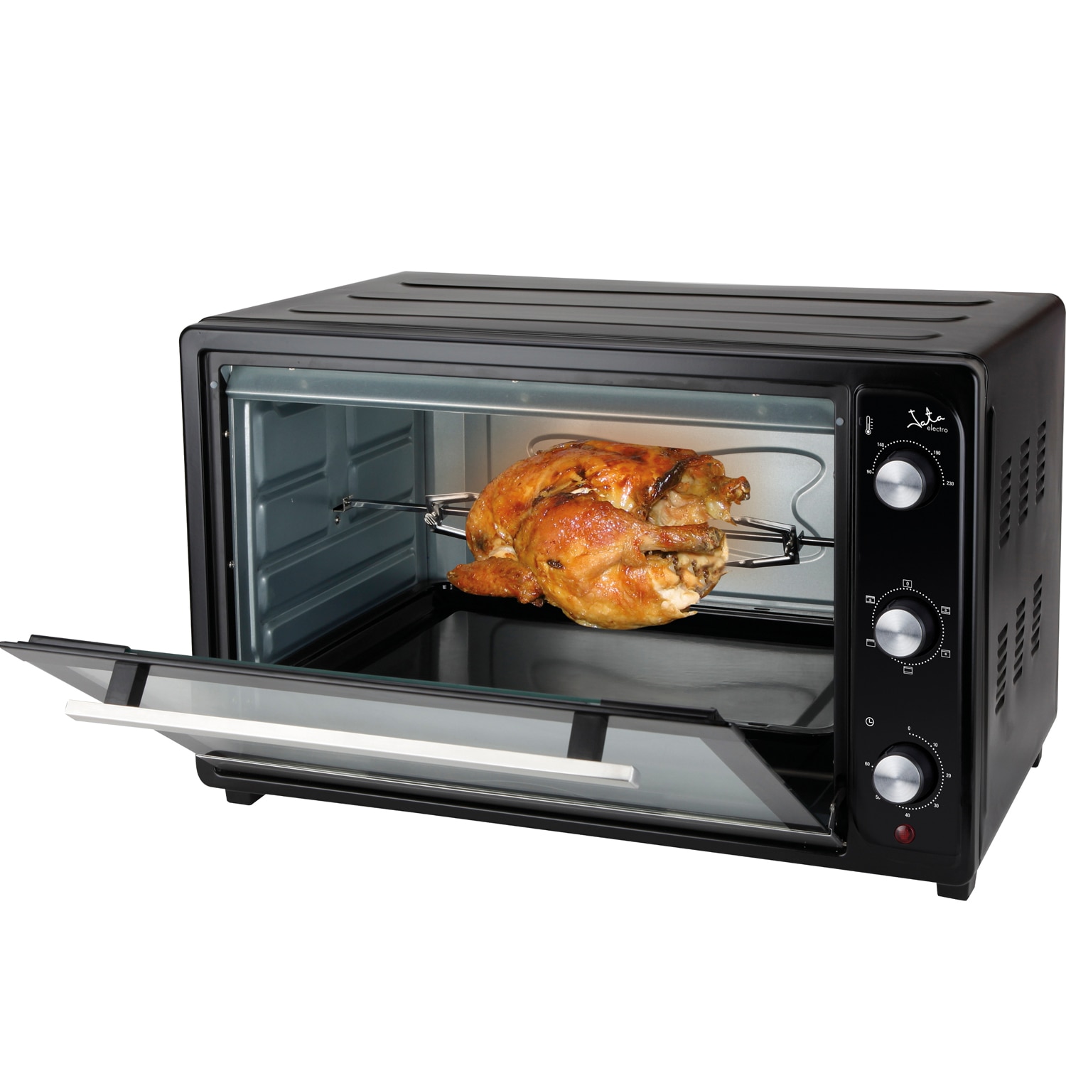 Imagen 2 de Horno de sobremesa Jata con grill 66 L - HN966 - Negro Negro