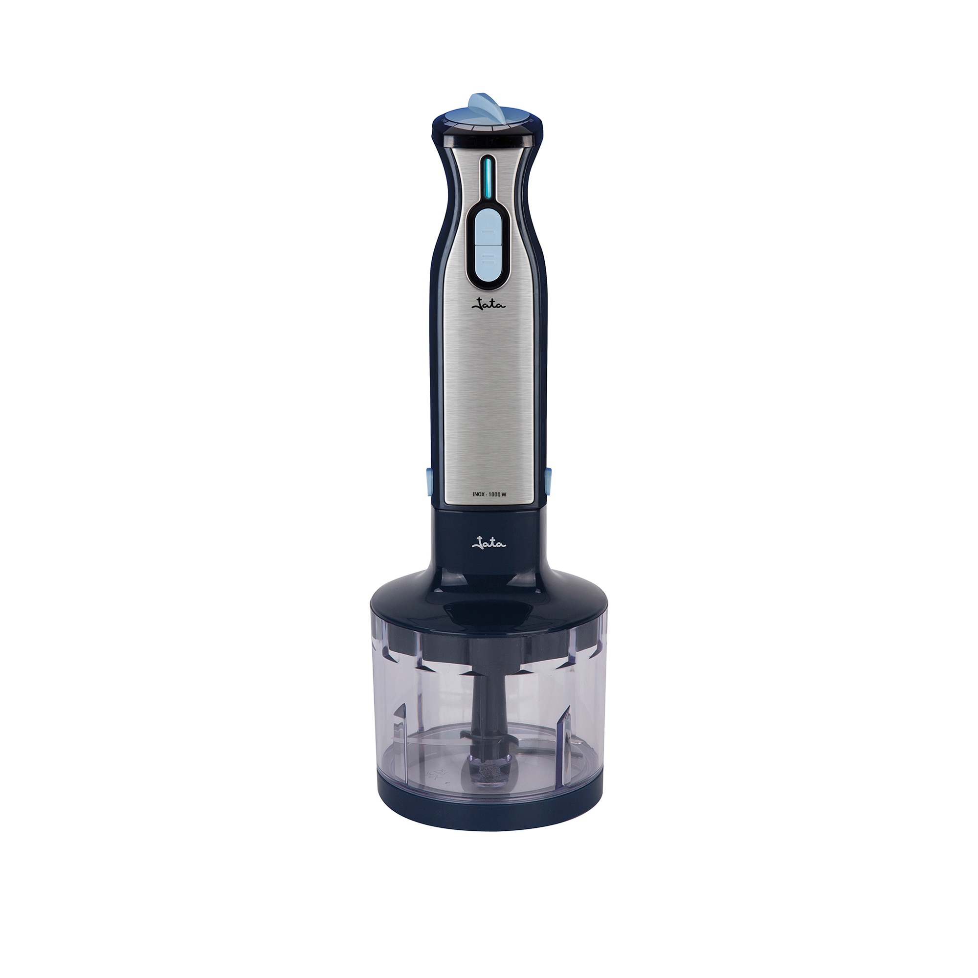 Batidora de mano Jata JEBT5026 de 1000 W con accesorios - Gris Gris-2