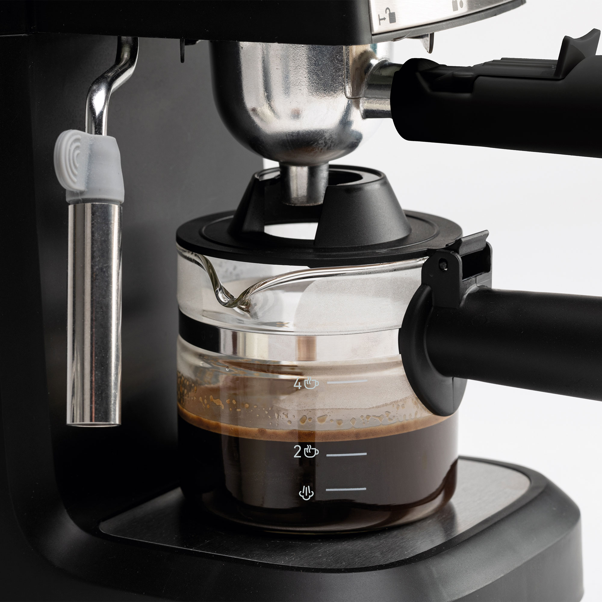 Cafetera hidropresión Jata JECA2201 DE 3.5 bares - Negro Negro-4