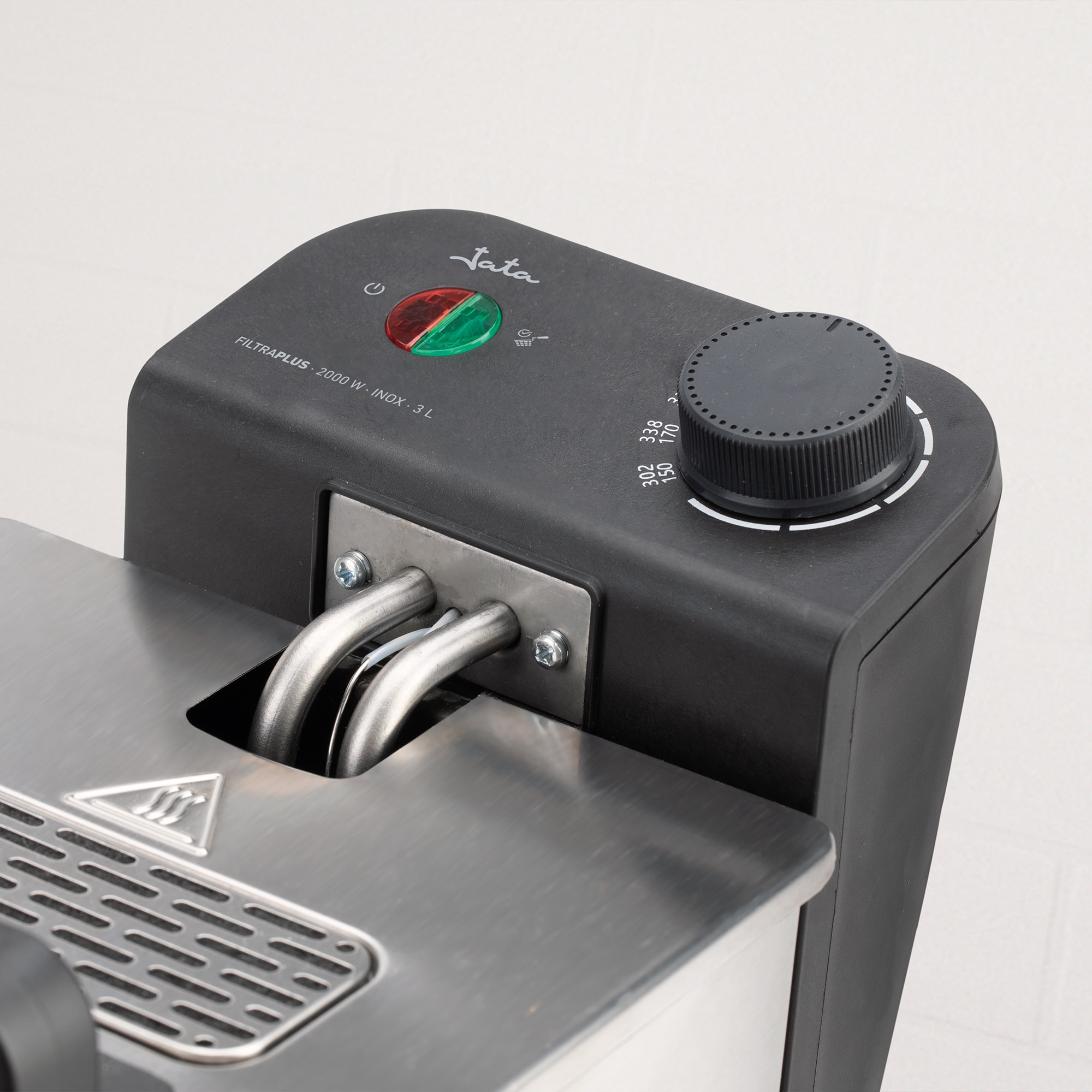 Freidora de aceite Jata JEFR1680 de 3 litros y 2000 W - Gris Gris-5