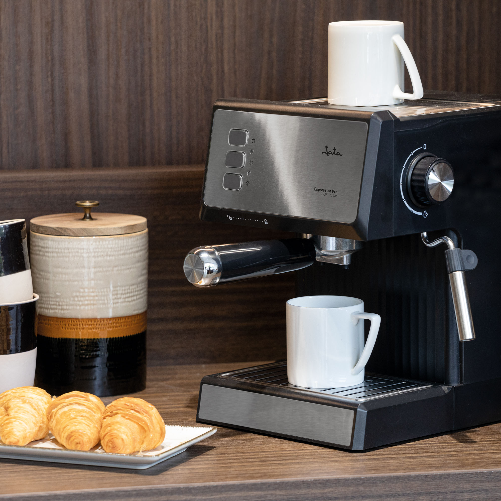 Cafetera espresso Jata JECA2525 de 20 bares - Negro Negro-4