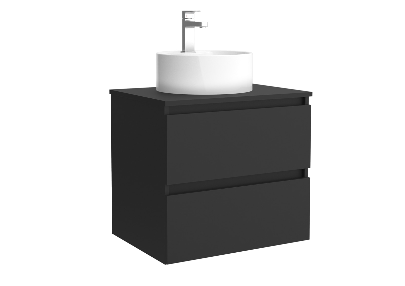 Salgar - Mueble de baño con 2 cajones y lavabo sobre Encimera Bequia Salgar.