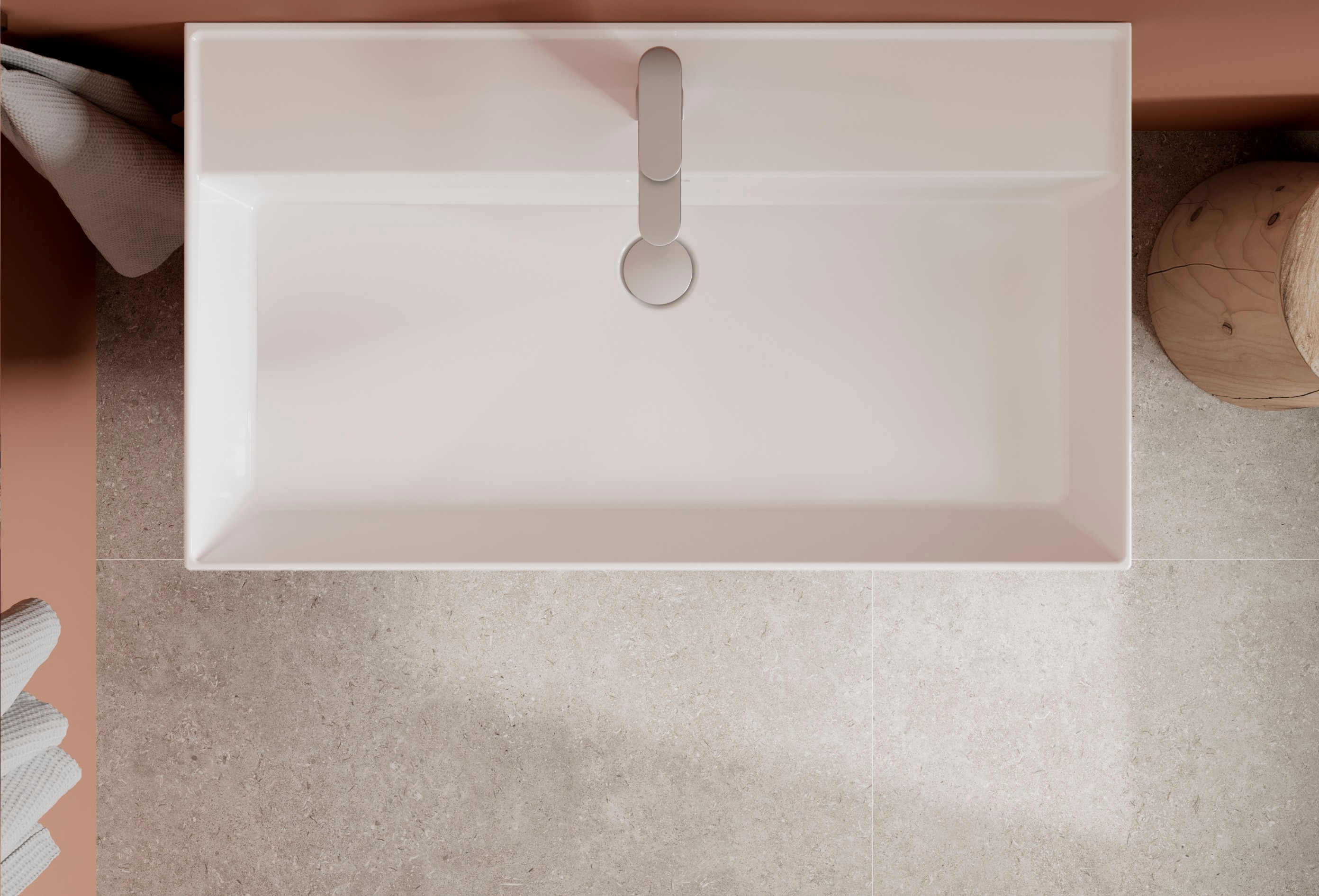 Mueble de baño Bequia con Lavabo Roma - Negro 80 cm Negro-4