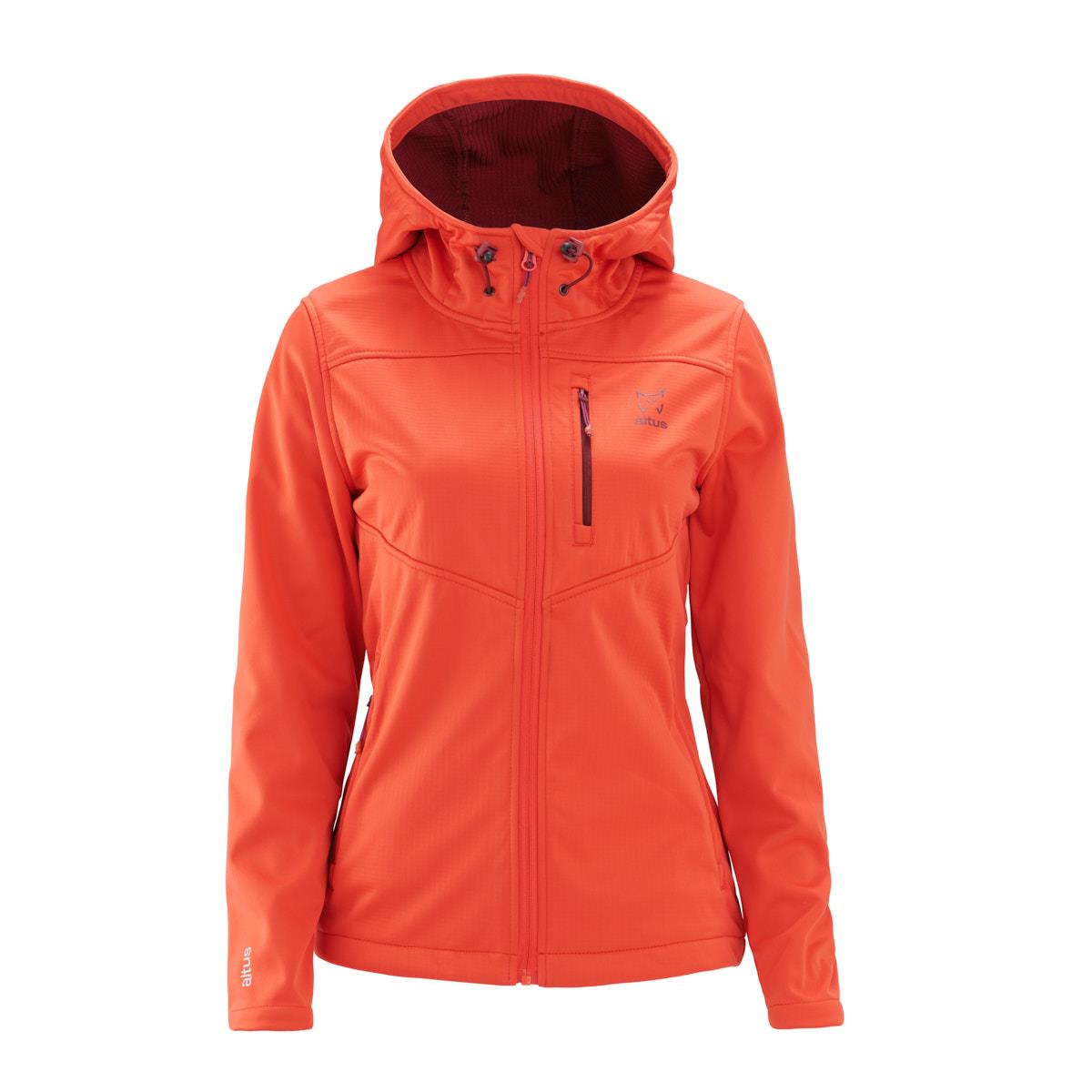 Altus Chaqueta de montaña de mujer Decan Woman Verde flúor