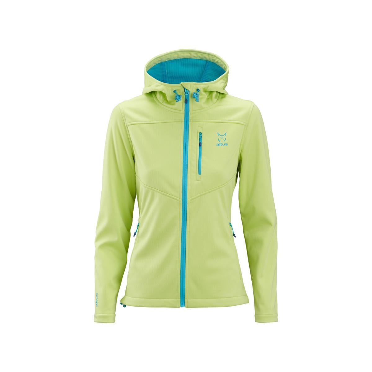 Altus Chaqueta de montaña de mujer Decan Woman Verde flúor