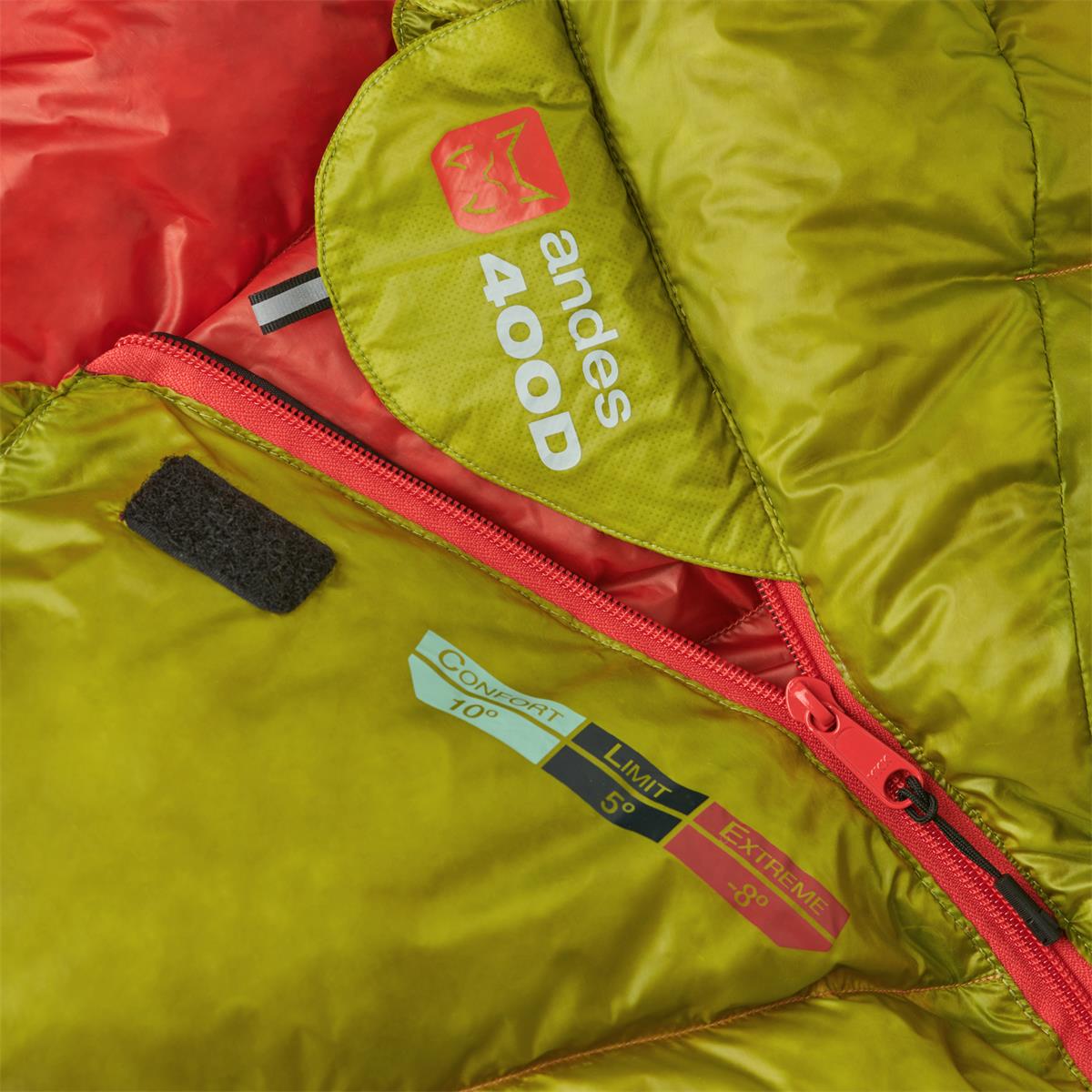 Saco de dormir Andes 400 H30 Altus - Amarillo Amarillo-3