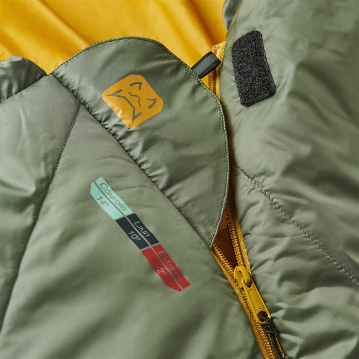 Saco de dormir Dch Tibet Light 700 H30 Altus - Verde Verde-4