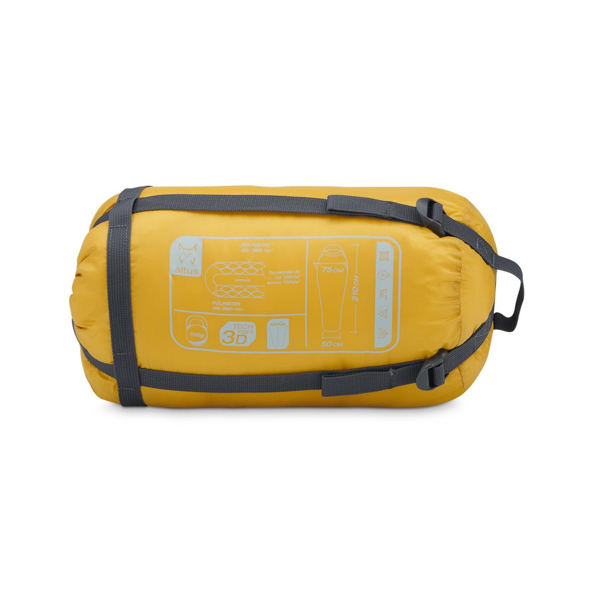 Saco de dormir Dch Tibet Light 700 H30 Altus - Verde Verde-5