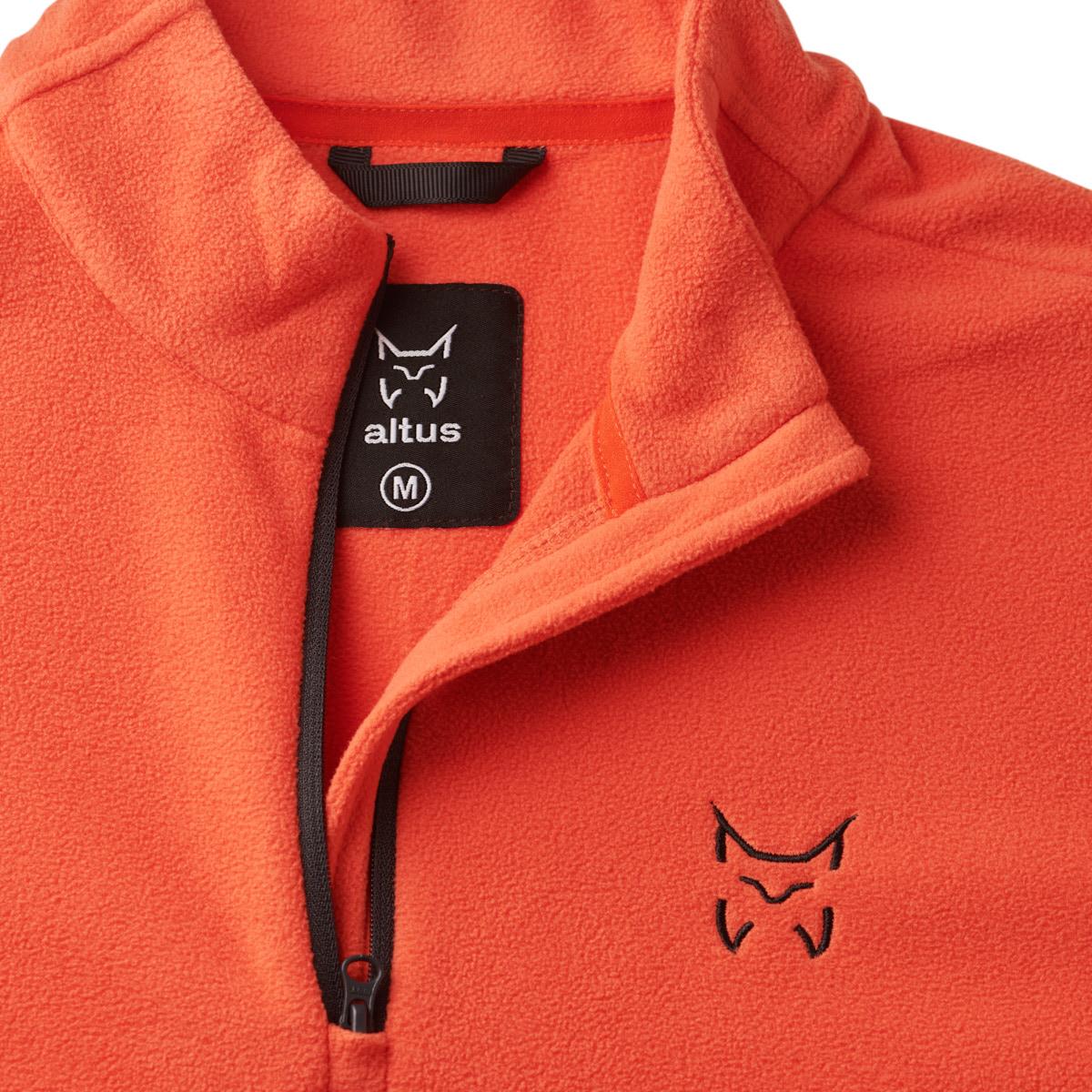 Forro polar de hombre Uri Altus - Naranja fuerte Naranja fuerte-3