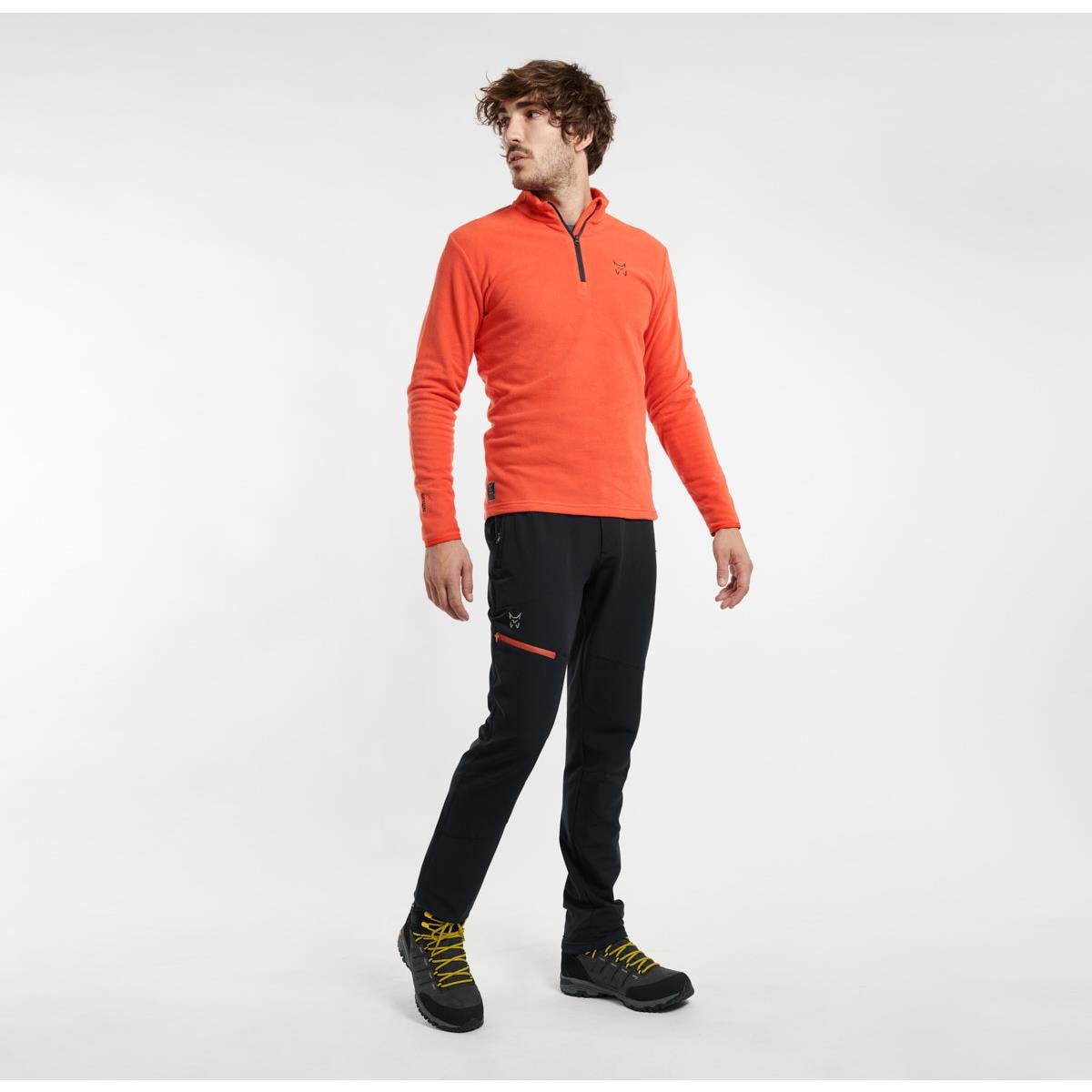 Forro polar de hombre Uri Altus - Naranja fuerte Naranja fuerte-5