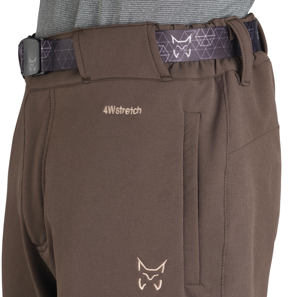 Pantalón de hombre Olloqui Winter Man H30 Altus - Marrón chocolate Marrón chocolate-3