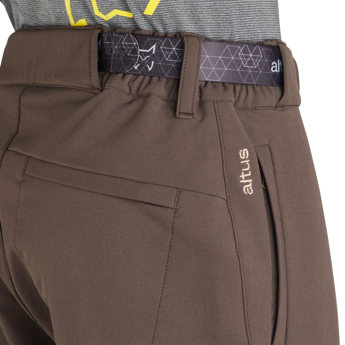 Pantalón de hombre Olloqui Winter Man H30 Altus - Marrón chocolate Marrón chocolate-4