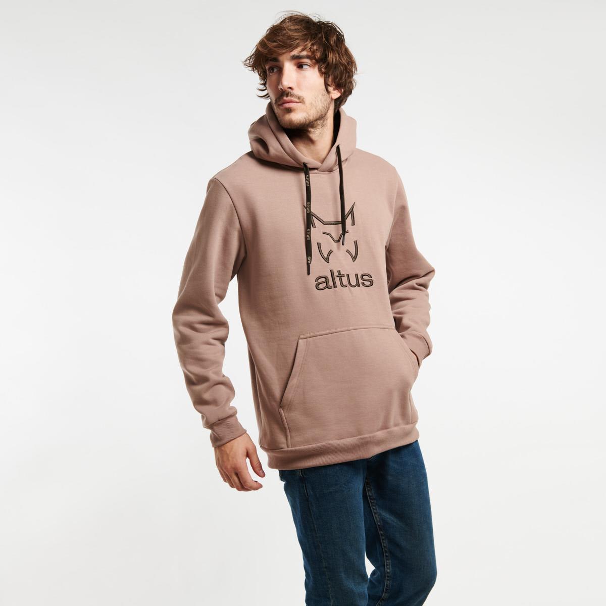 Sudadera de hombre Karnac Altus - Marrón claro Marrón claro-5