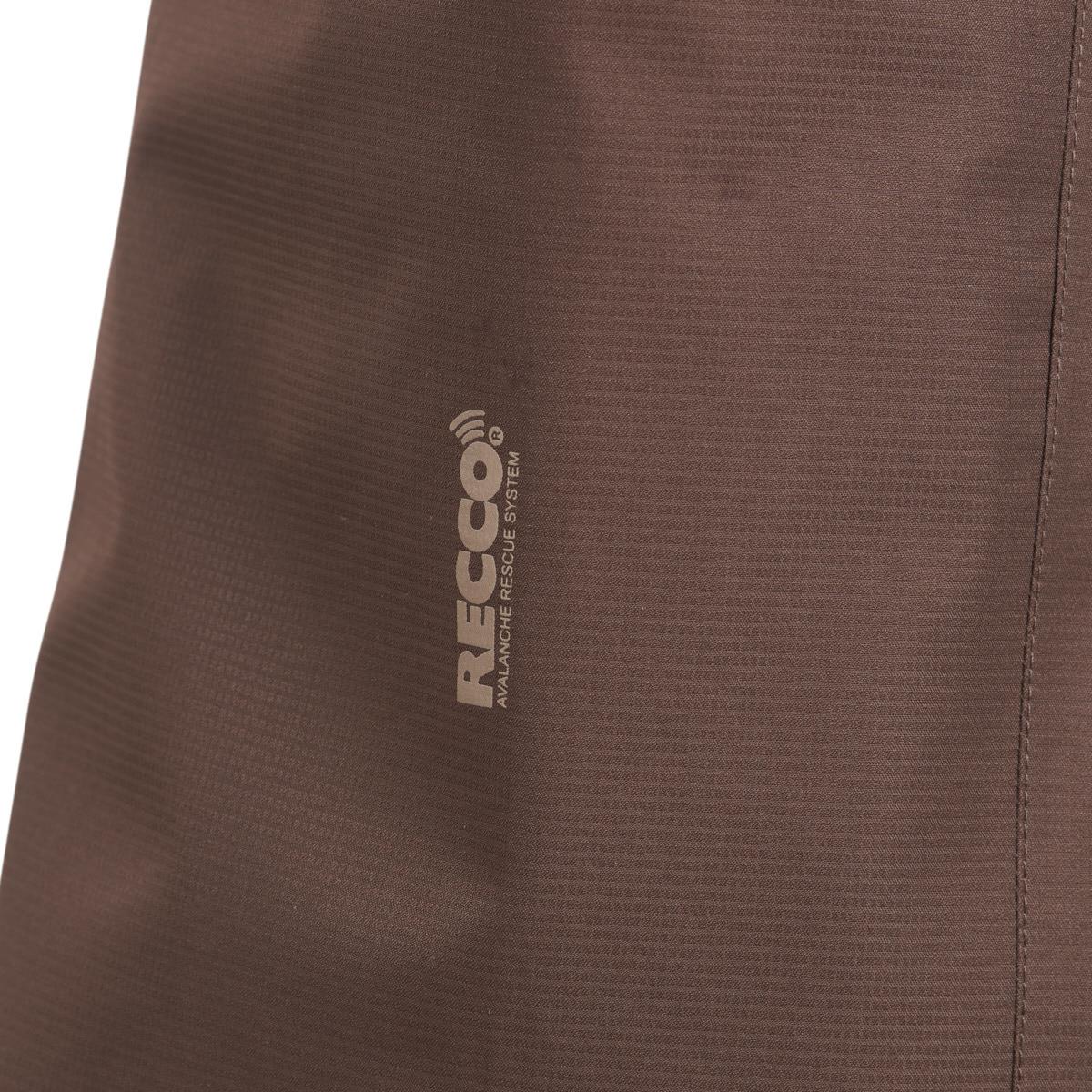 Pantalón de nieve unisex Alpen Altus - Marrón chocolate Marrón chocolate-4