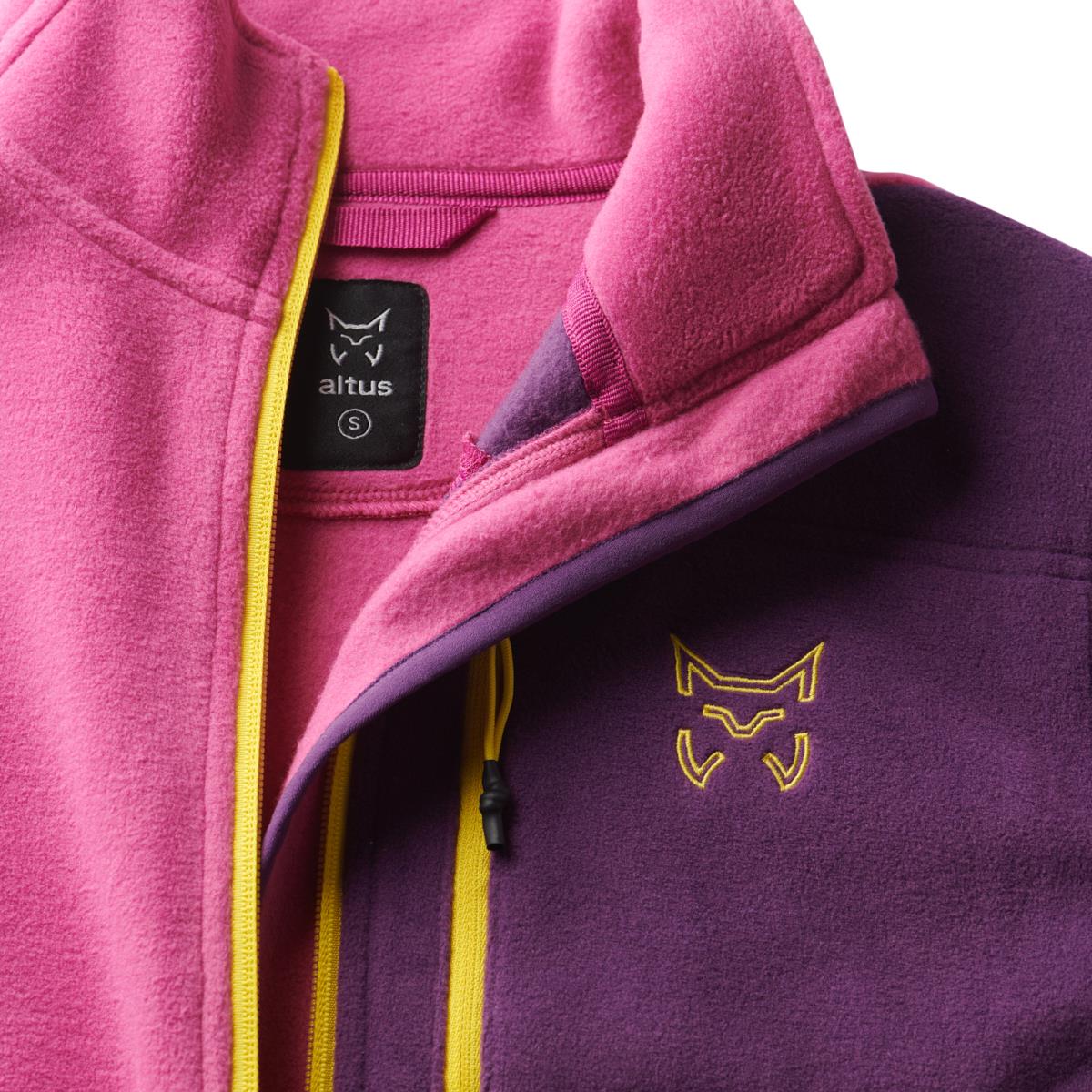 Forro polar de mujer Lombardia W Z80 Altus - Fucsia Fucsia-3