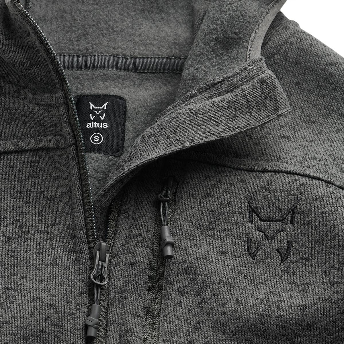 Chaqueta punto de hombre Seneca W I30 - Gris Gris-3