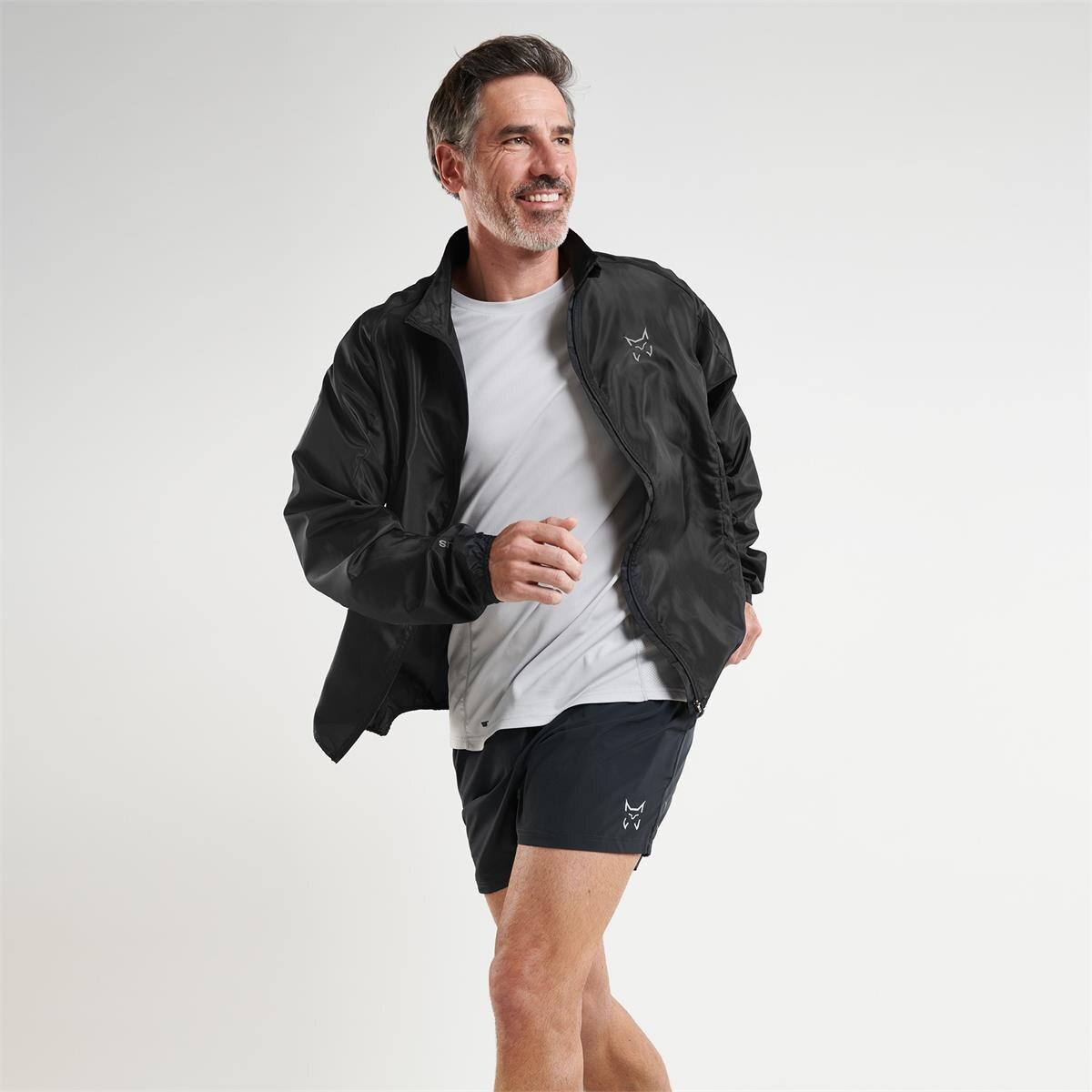 Imagen 5 de Chaqueta cortavientos unisex Arienzo Altus - Negro Negro