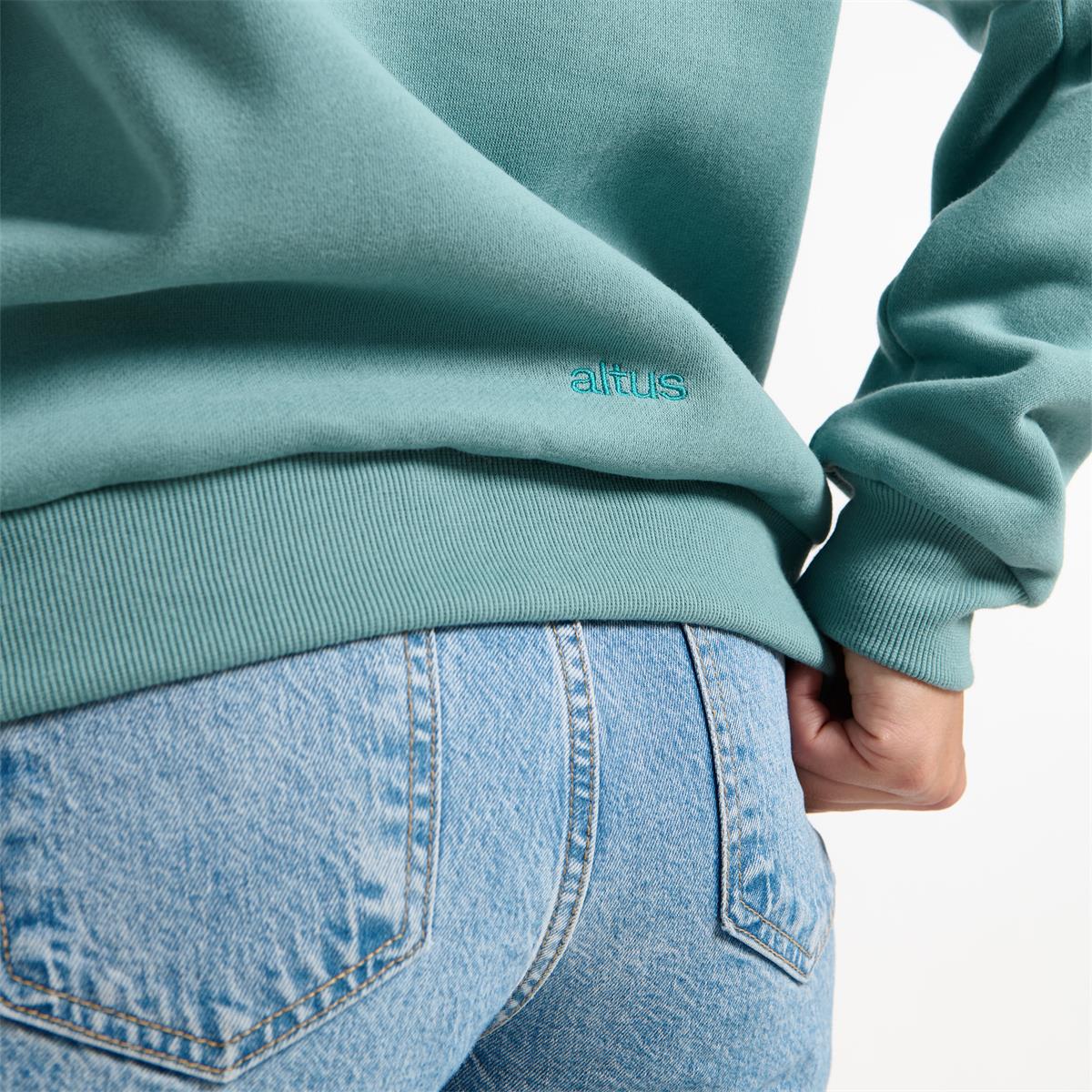 Sudadera de mujer Luxor W Altus - Verde Verde-6