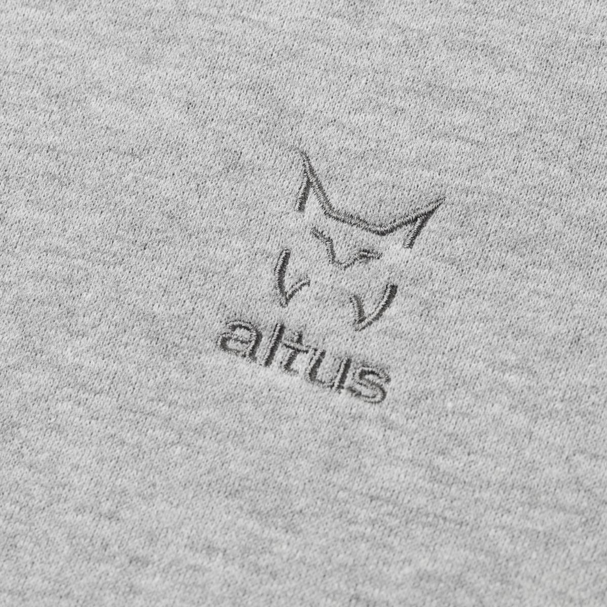 Sudadera de mujer Luxor W Altus - Gris claro Gris claro-3